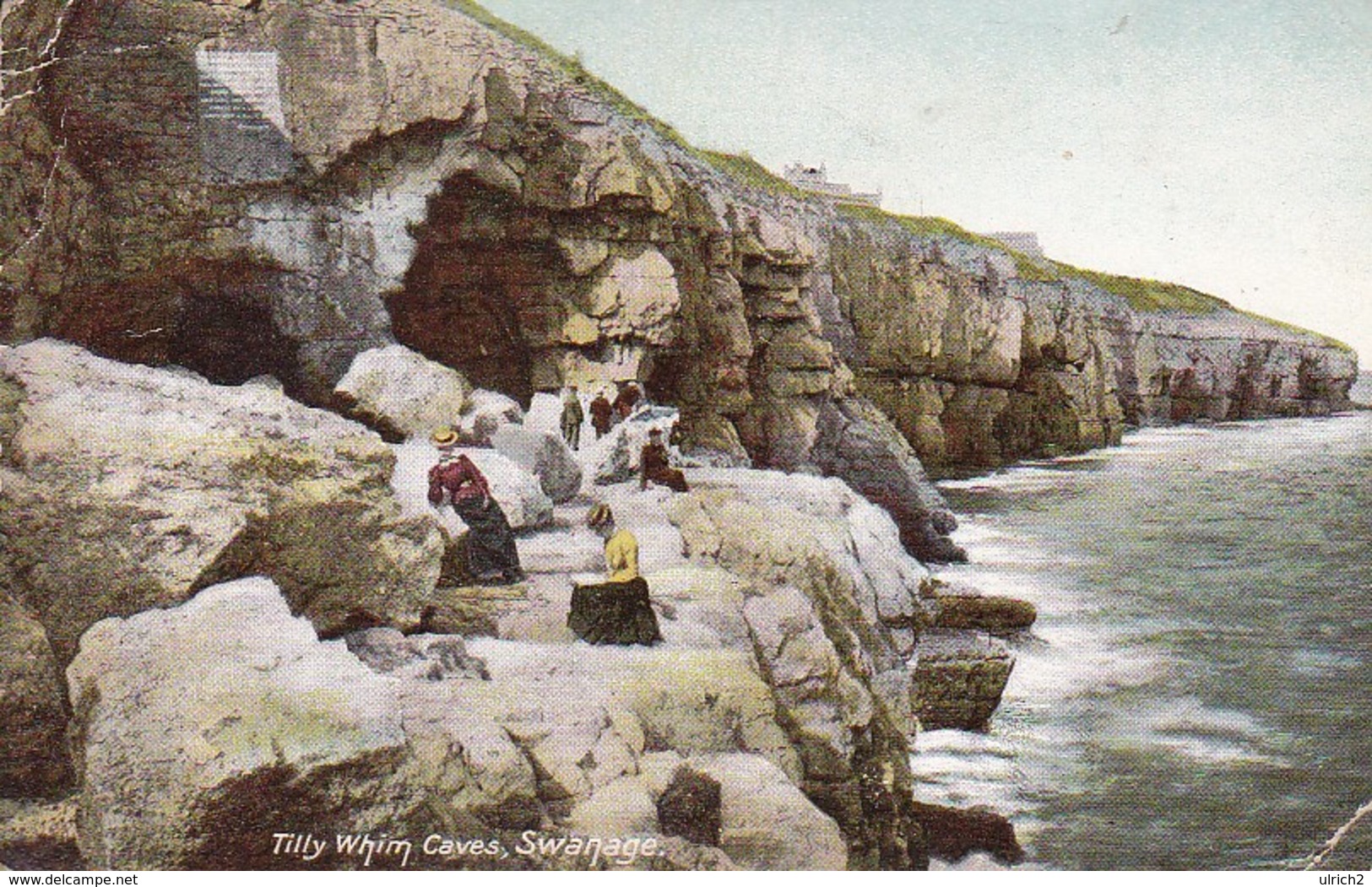 PC Swanage - Tilly Whim Caves - Ca. 1910  (46809) - Swanage