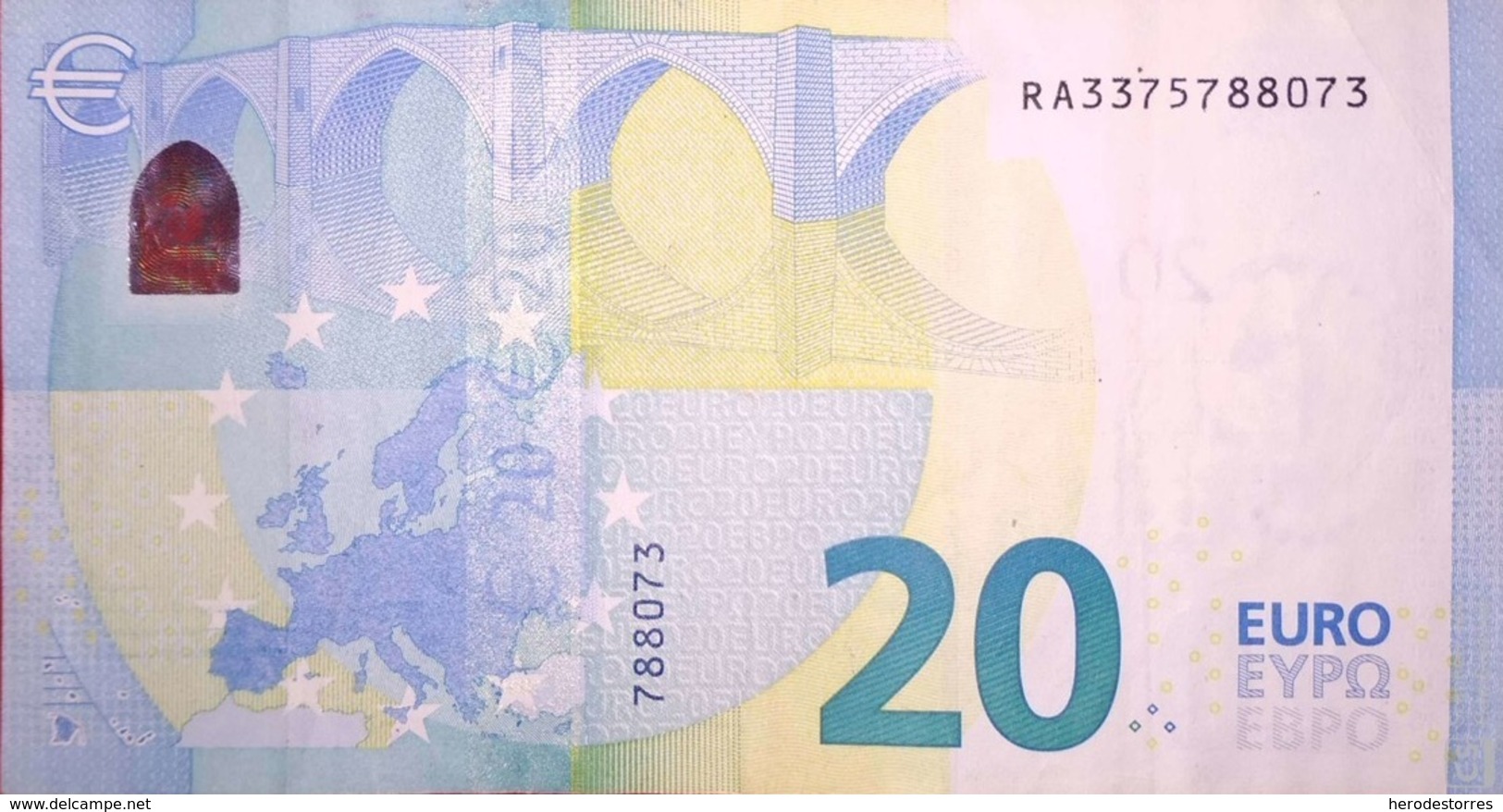 20 EURO ALEMANIA(RA), R006,DRAGHI - 20 Euro