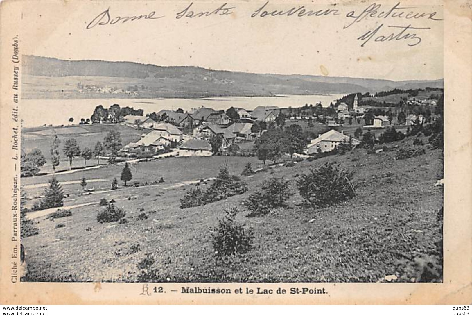 MALBUISSON Et Le Lac De Saint Point - Très Bon état - Autres & Non Classés