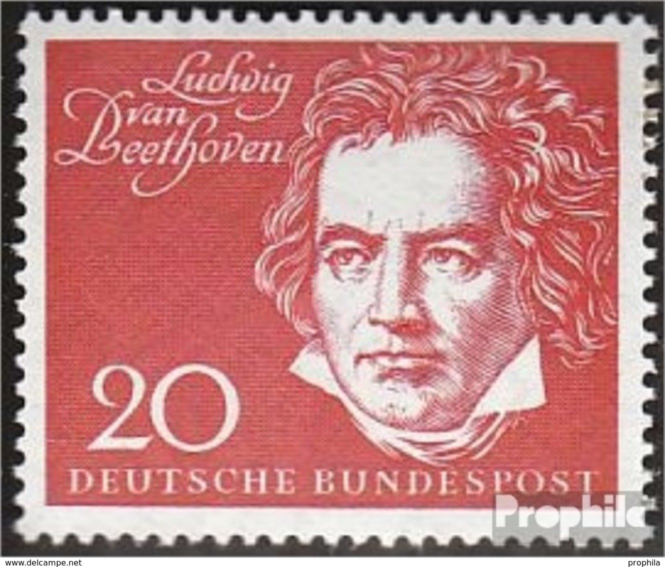 BRD 317 Postfrisch 1959 Beethoven - Ungebraucht