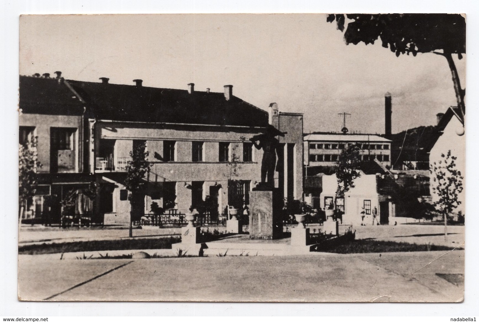 1954 YUGOSLAVIA, SERBIA, BOR TO AUSTRIA, RETURNED, HOTEL TURIST, ILLUSTRATED POSTCARD, USED - Joegoslavië