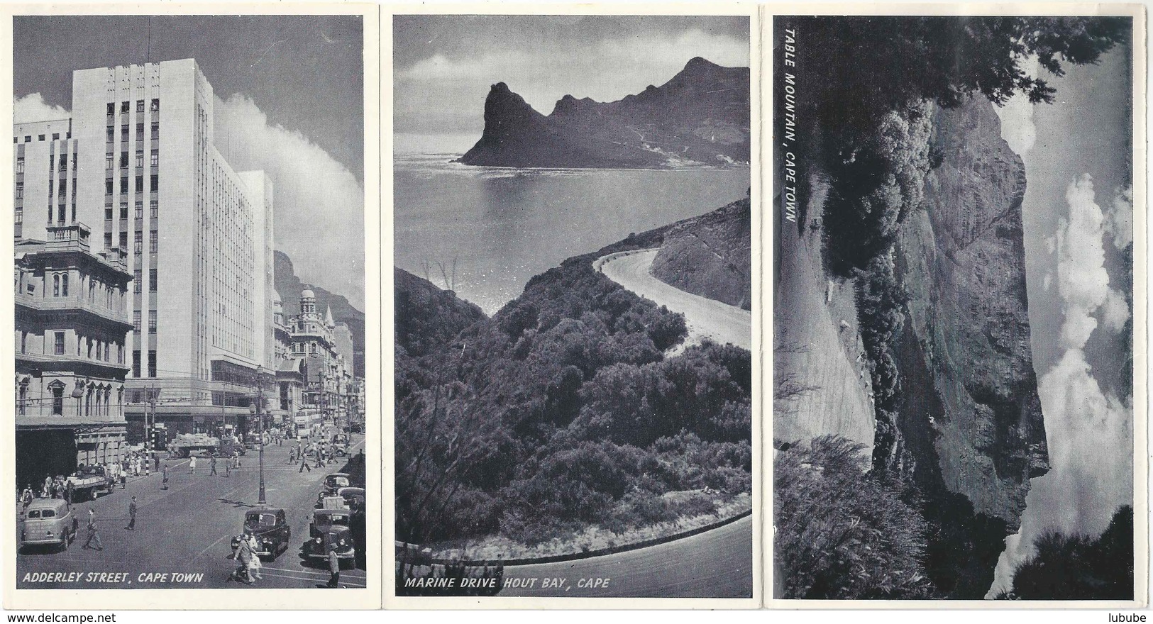 Airmail Letter Card  "Cape Town"  Klipheuvel           1957 - Airmail