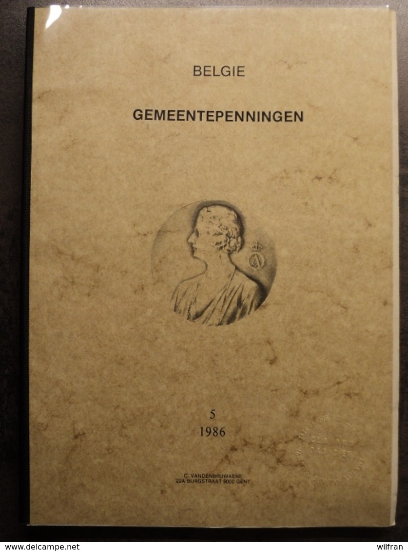 Catalogus Gemeentepenningen 1986 - Tokens Of Communes