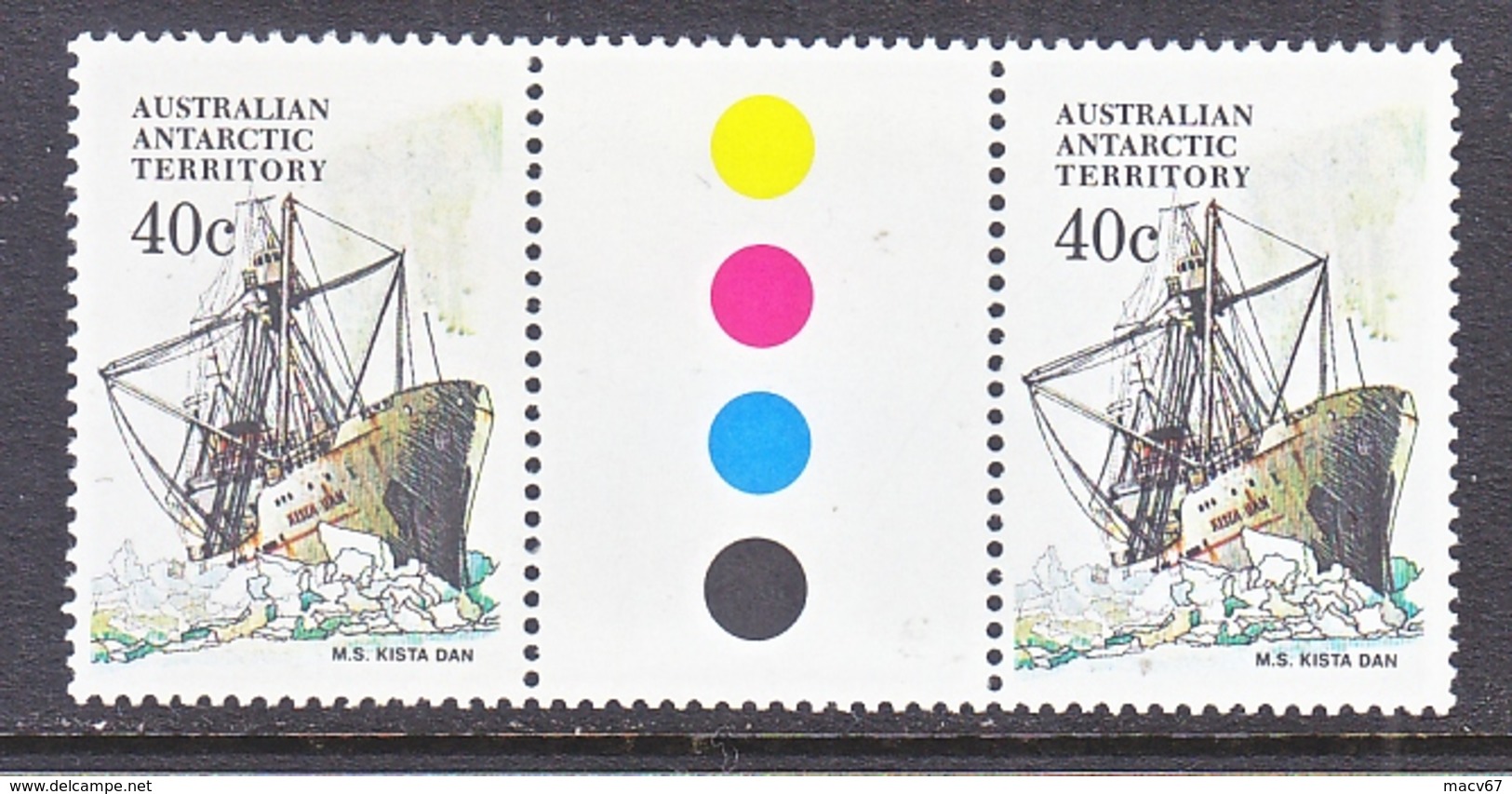 AAT L 48   **   POLAR SAILING SHIP - Unused Stamps