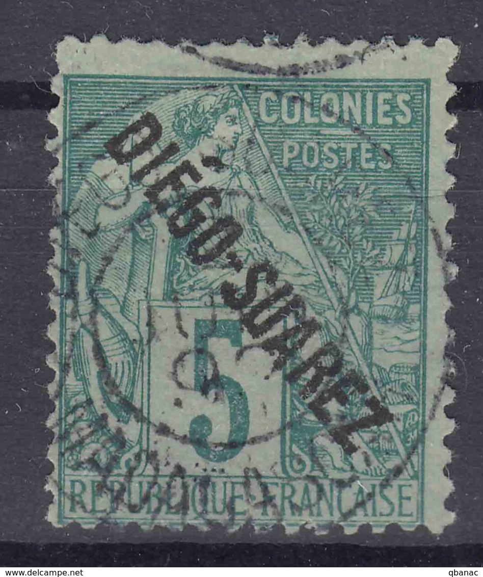 Diego-Suarez 1892 Yvert#16 Used - Used Stamps