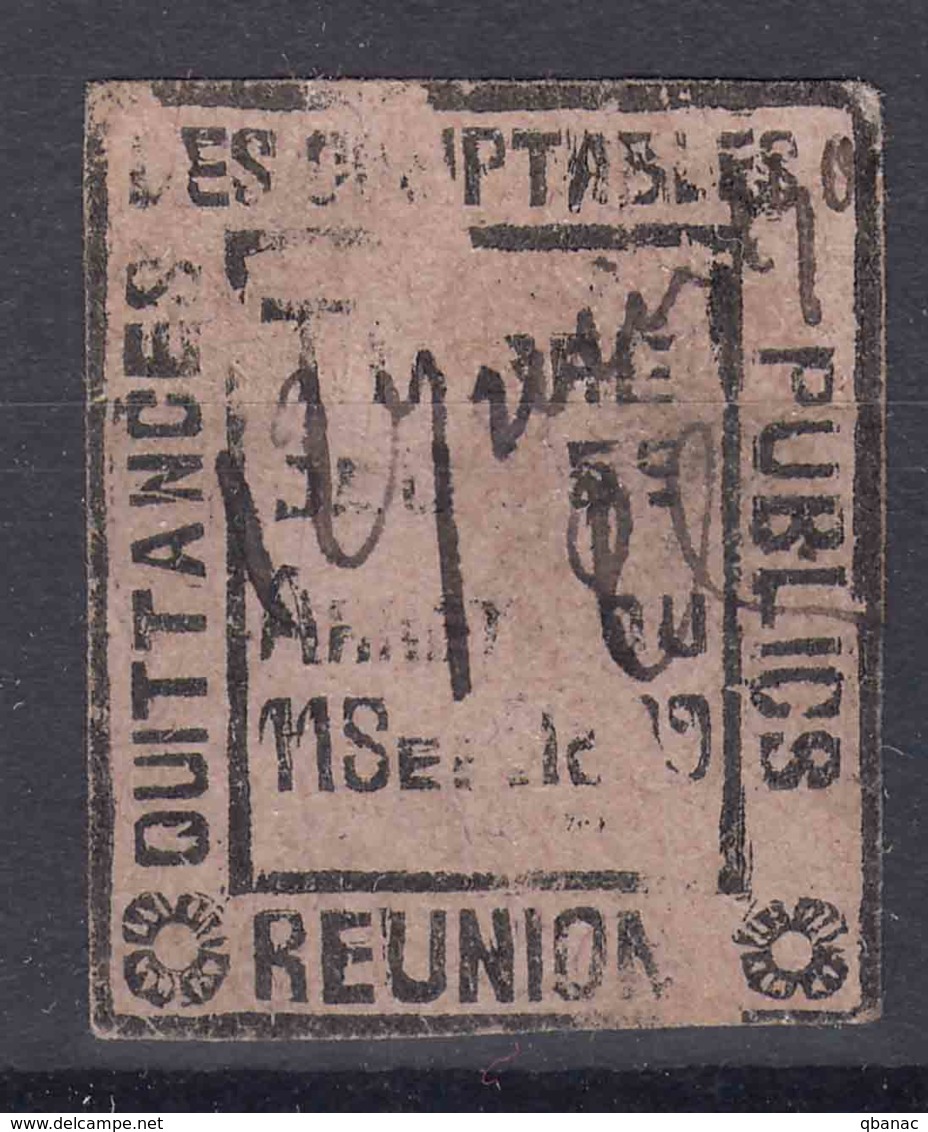 Reunion 1899 Fiscal Stamp - Gebruikt