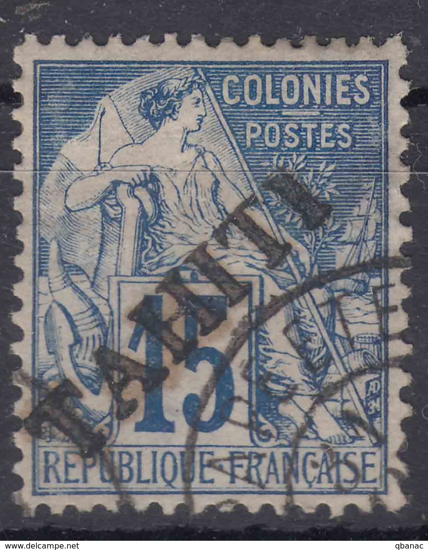 Tahiti 1893 Yvert#12 Used - Used Stamps