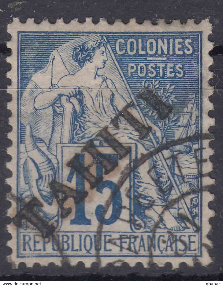 Tahiti 1893 Yvert#12 Used - Oblitérés