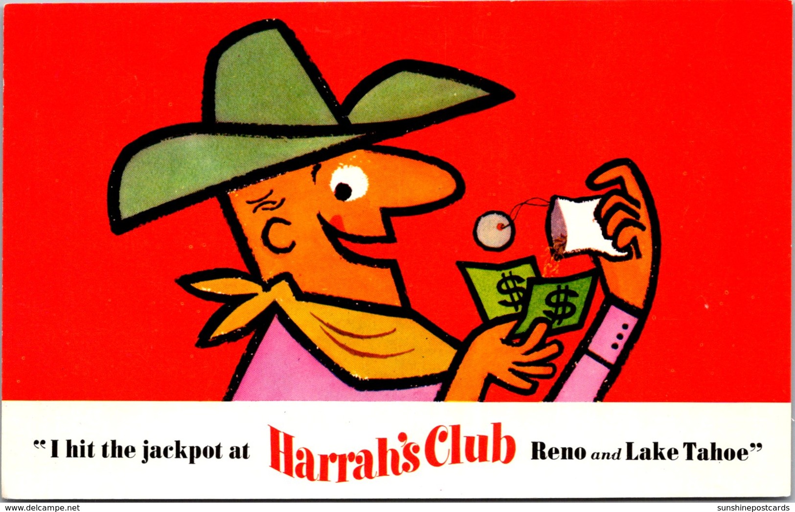 Nevada Reno Harrah's Club I Hit The Jackpot - Reno