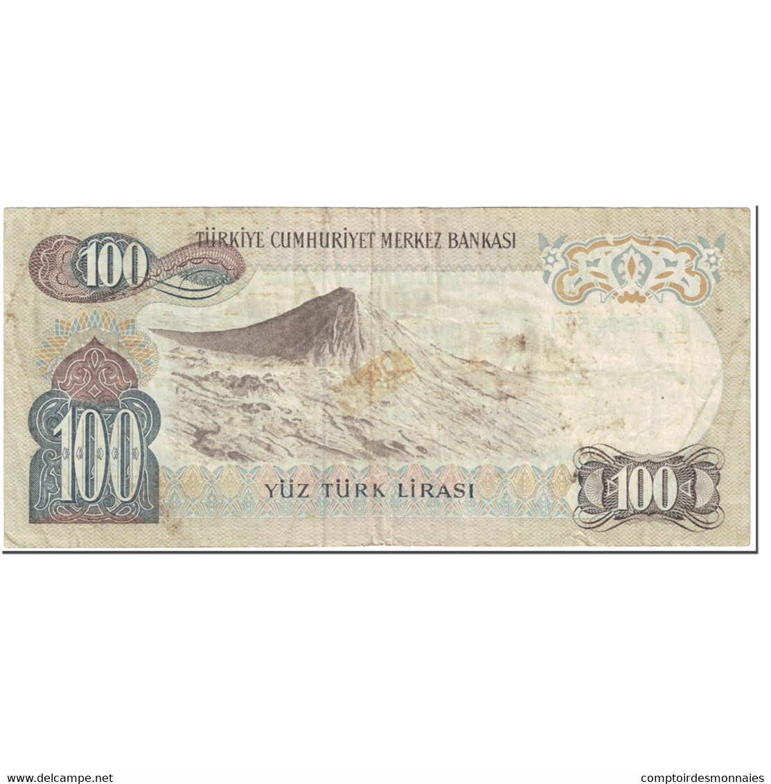 Billet, Turquie, 100 Lira, 1972, 15.5.1972-Old Date (1970-10-14), KM:189a, TB - Turquie