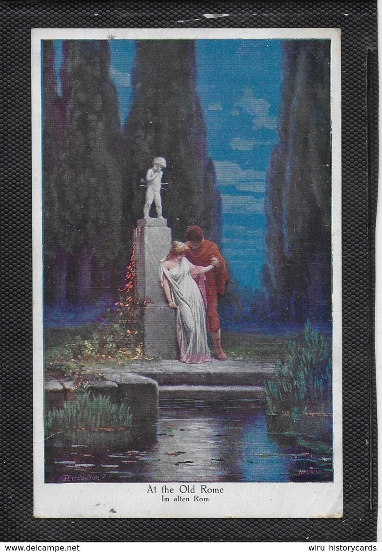 AK 0414  Liebscher , A. - Im Alten Rom / Künstlerkarte Um 1914 - Malerei & Gemälde