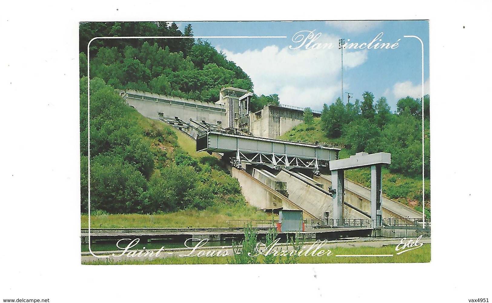 SAINT LOUIS ARZVILLER   CANAL DE LA MARNE AU RHIN   PLAN INCLINE  ****   A  SAISIR  **** - Arzviller