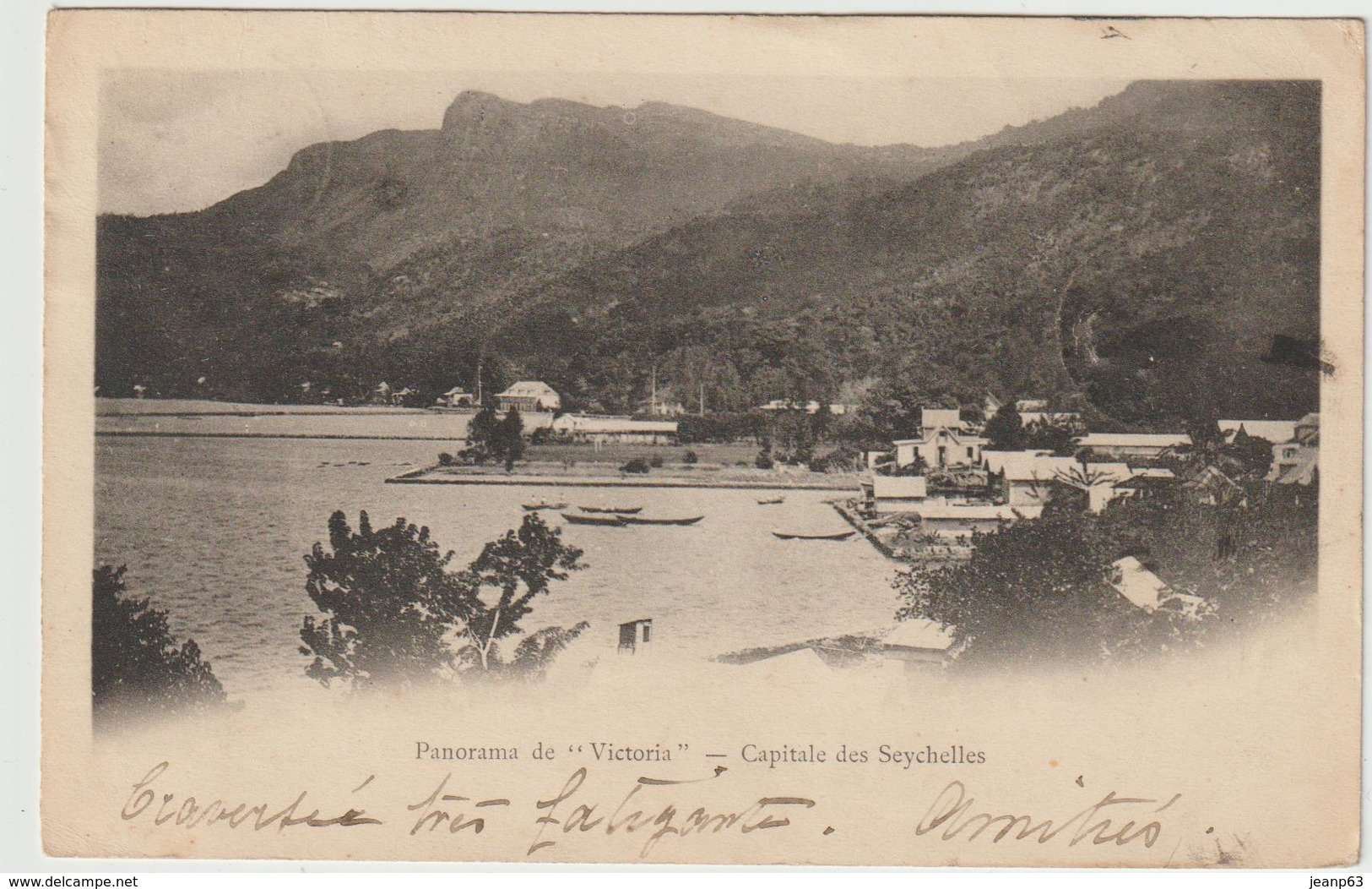 Panorama De "Victoria" - Capitale Des Sheycelles - Seychelles