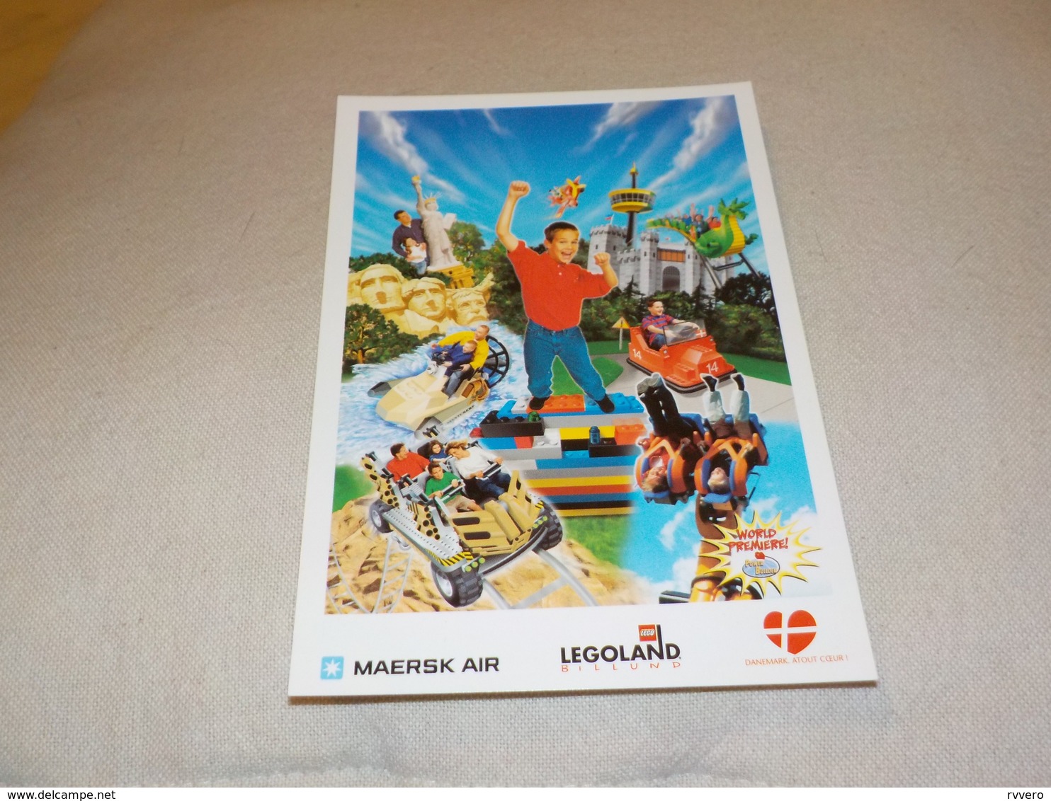 PUBLICITE VISITEZ DANNEMARK  A LEGOLAND - Reclame