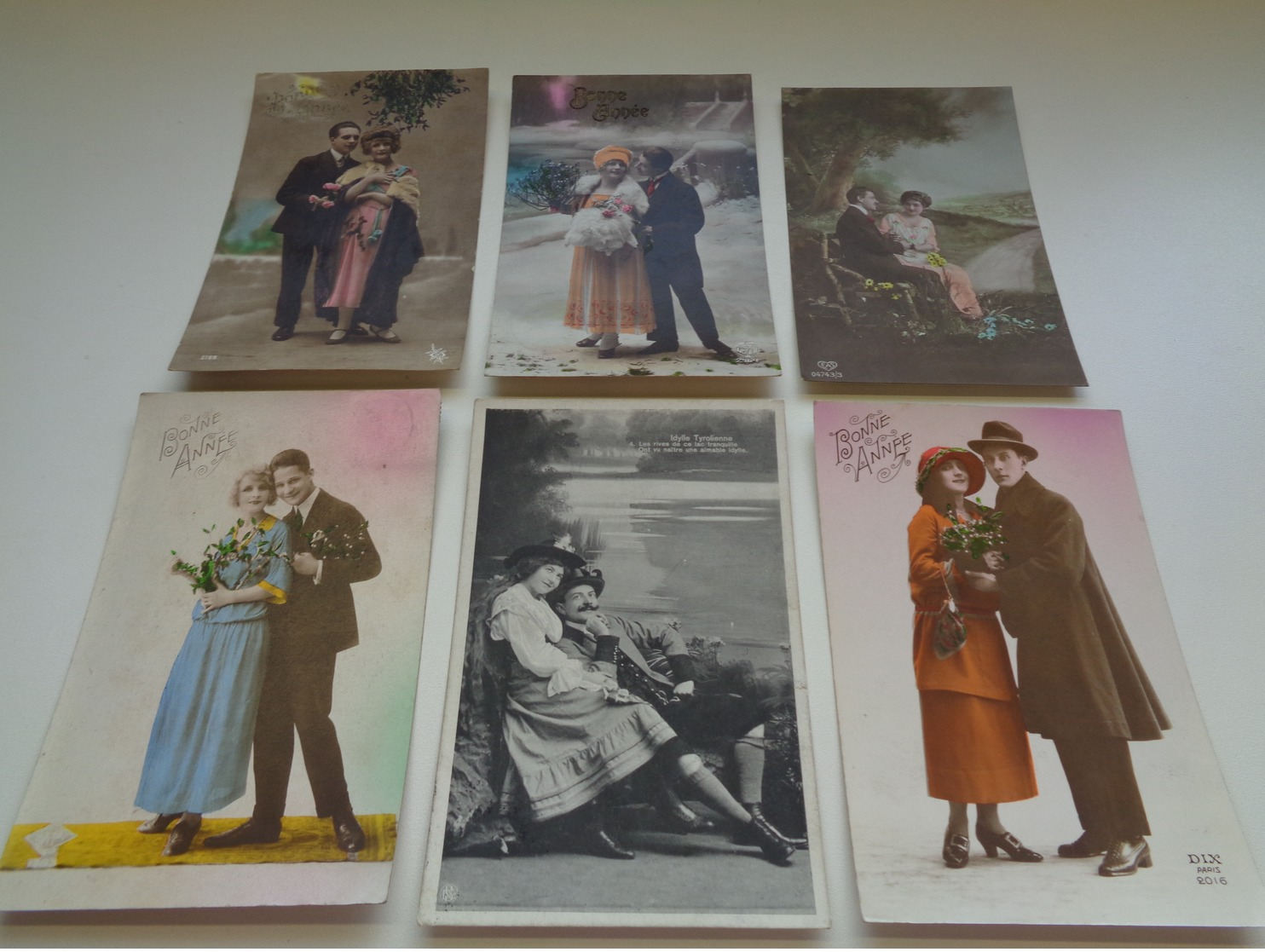 Beau Lot De 60 Cartes Postales De Fantaisie  Couples  Couple    Mooi Lot Van 60 Postkaarten Fantasie Koppels  Koppel - 5 - 99 Postkaarten