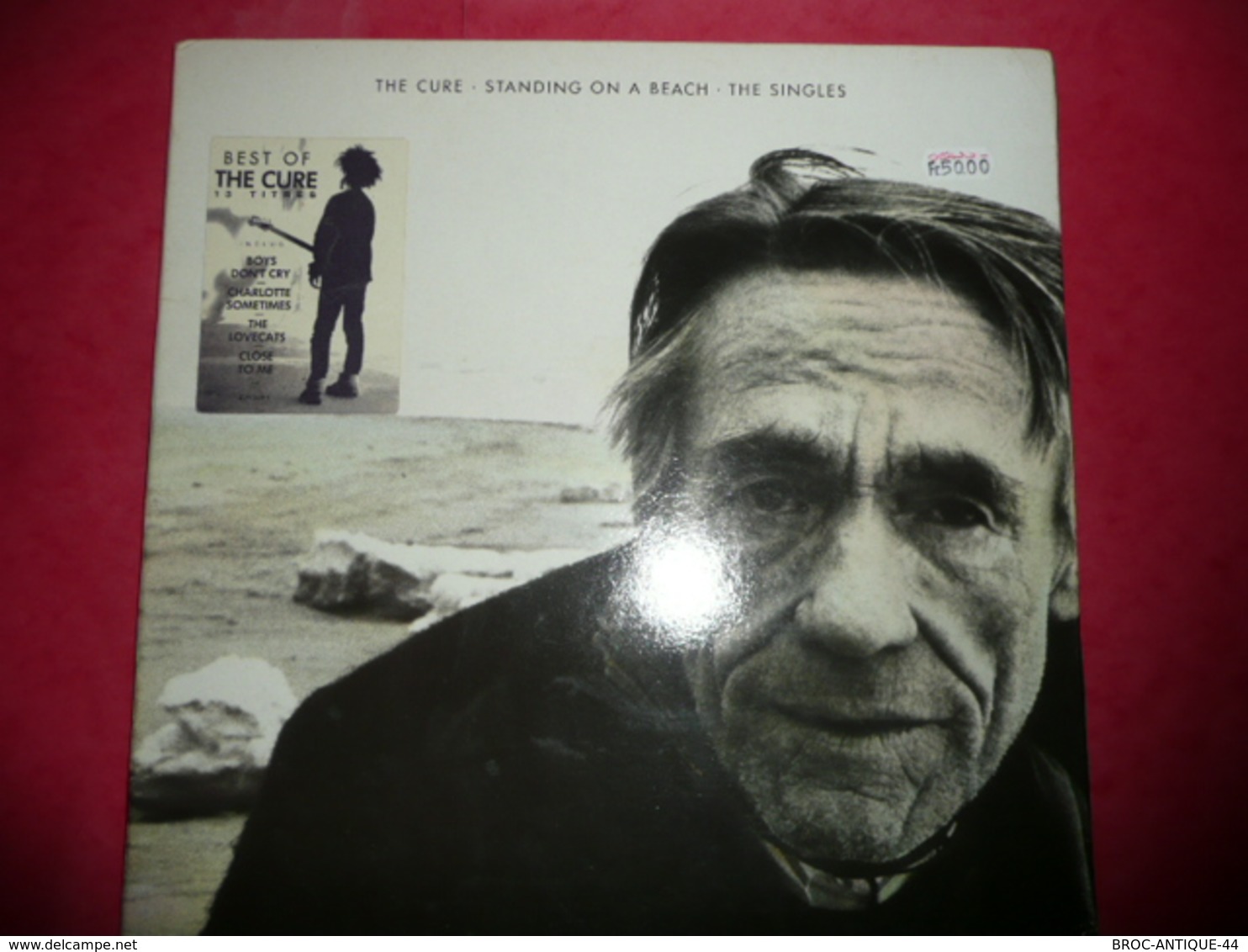 LP N°1605 - THE CURE - STANDING ON THE BEACH - THE SINGLES - COMPILATION 13 TITRES ROCK PSYCHEDELIC POP NEW WAVE - Rock