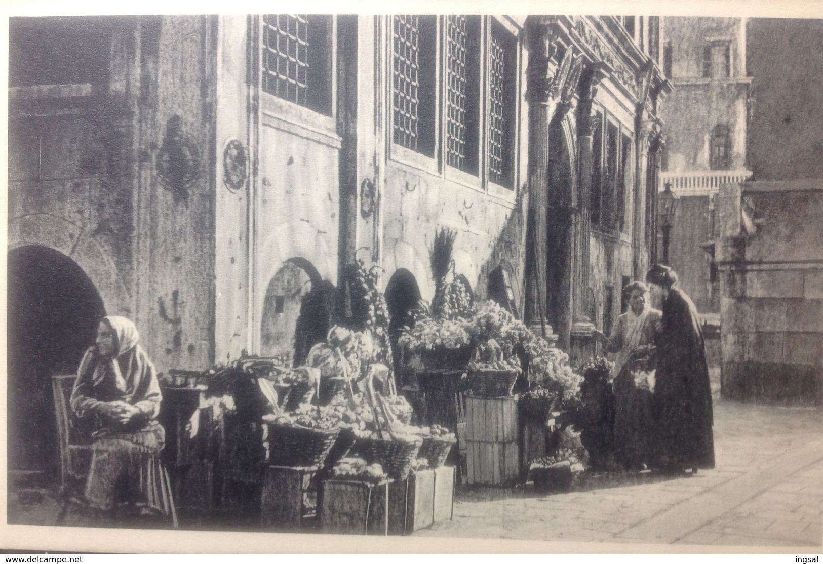 VENEZIA...." Vendita Frutta A Rialto " Ed. Photo-Studies Fred. W. Martin ...ca.1910/20? - Venezia