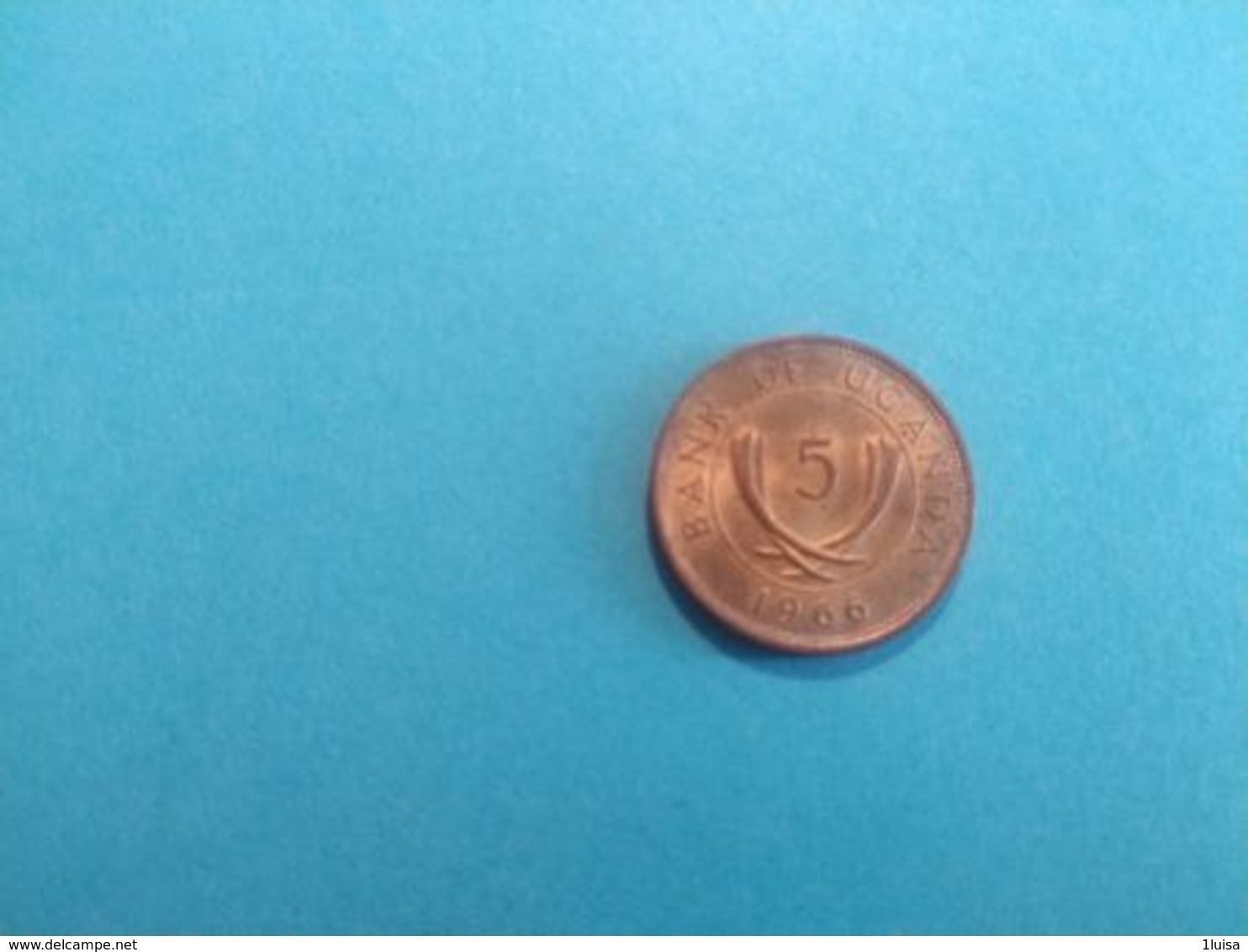 UGANDA 5 CENT 1966 - Uganda