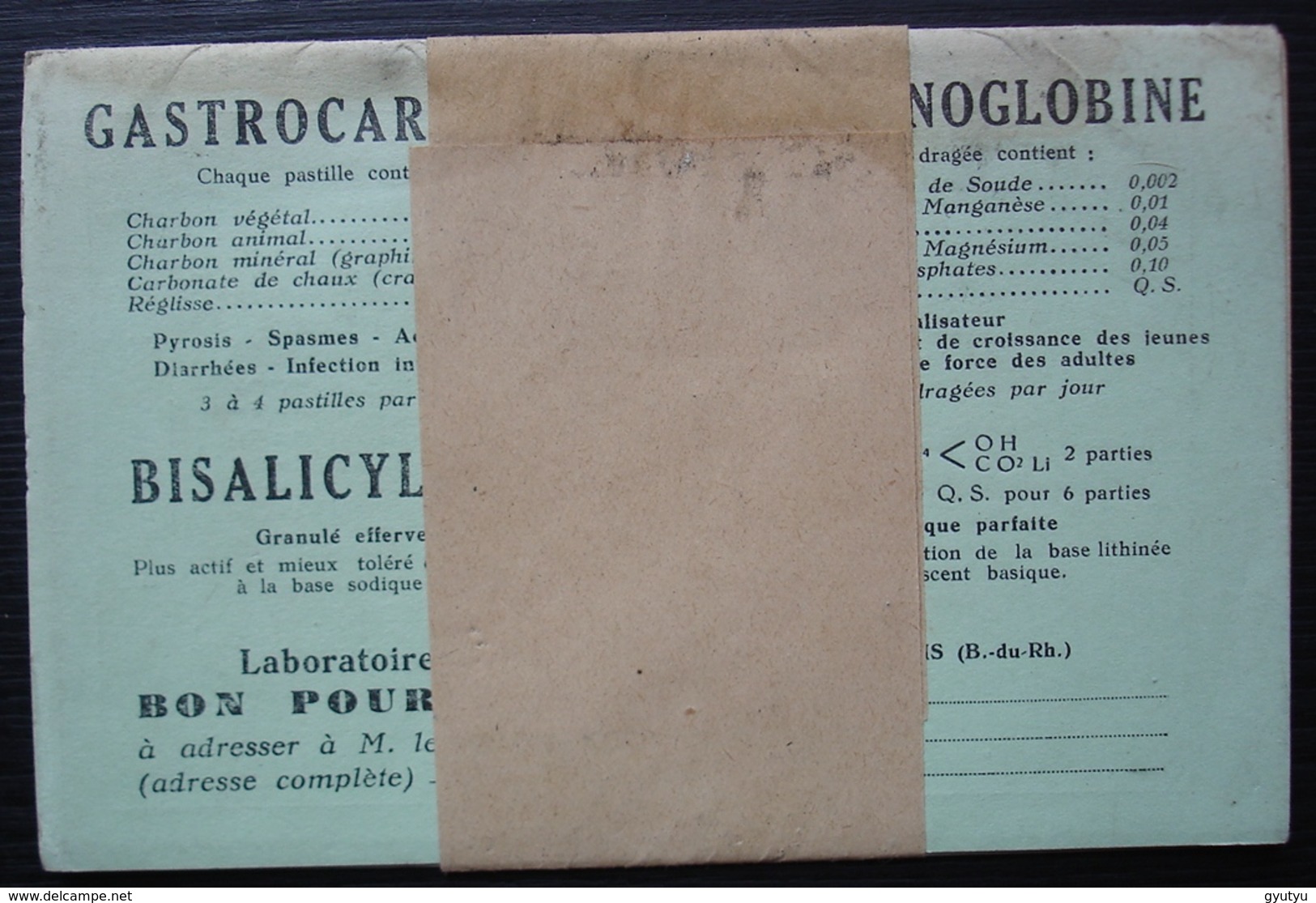 Micro Journal Pour Le Dr Seguinard à Bazas, Avec Cartes De Publicités Médicales, Voir Photos ! - 1921-1960: Periodo Moderno