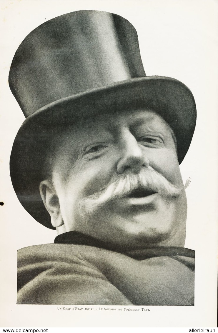 Le Président Taft Chez Lui /  Article,  Pris D`un Magazine / 1910/1911 - Andere & Zonder Classificatie