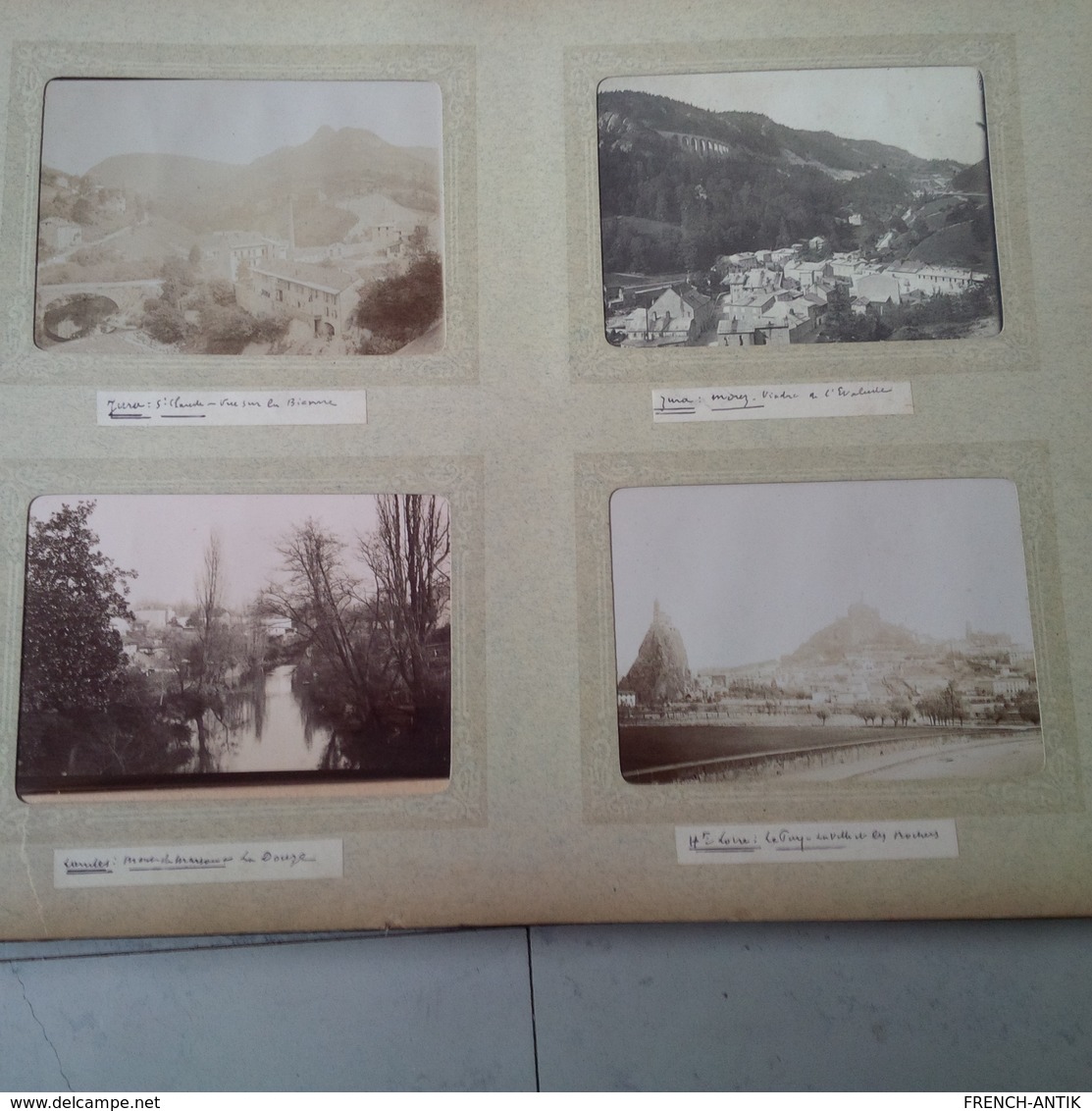 ALBUM PHOTO DE VOYAGE PARIS ARIEGE AUDE AVEYRON GARD TARN TUNISIE ALGERIE ESPAGNE