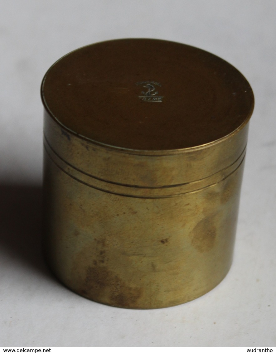 Belle Loupe Compte-fils Ancienne En Laiton Try Me Ancre Marine Pour Lire Les Cartes Maritimes 19ème Siècle - Décoration Maritime