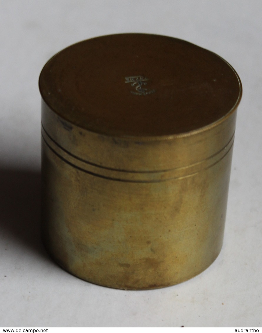 Belle Loupe Compte-fils Ancienne En Laiton Try Me Ancre Marine Pour Lire Les Cartes Maritimes 19ème Siècle - Décoration Maritime