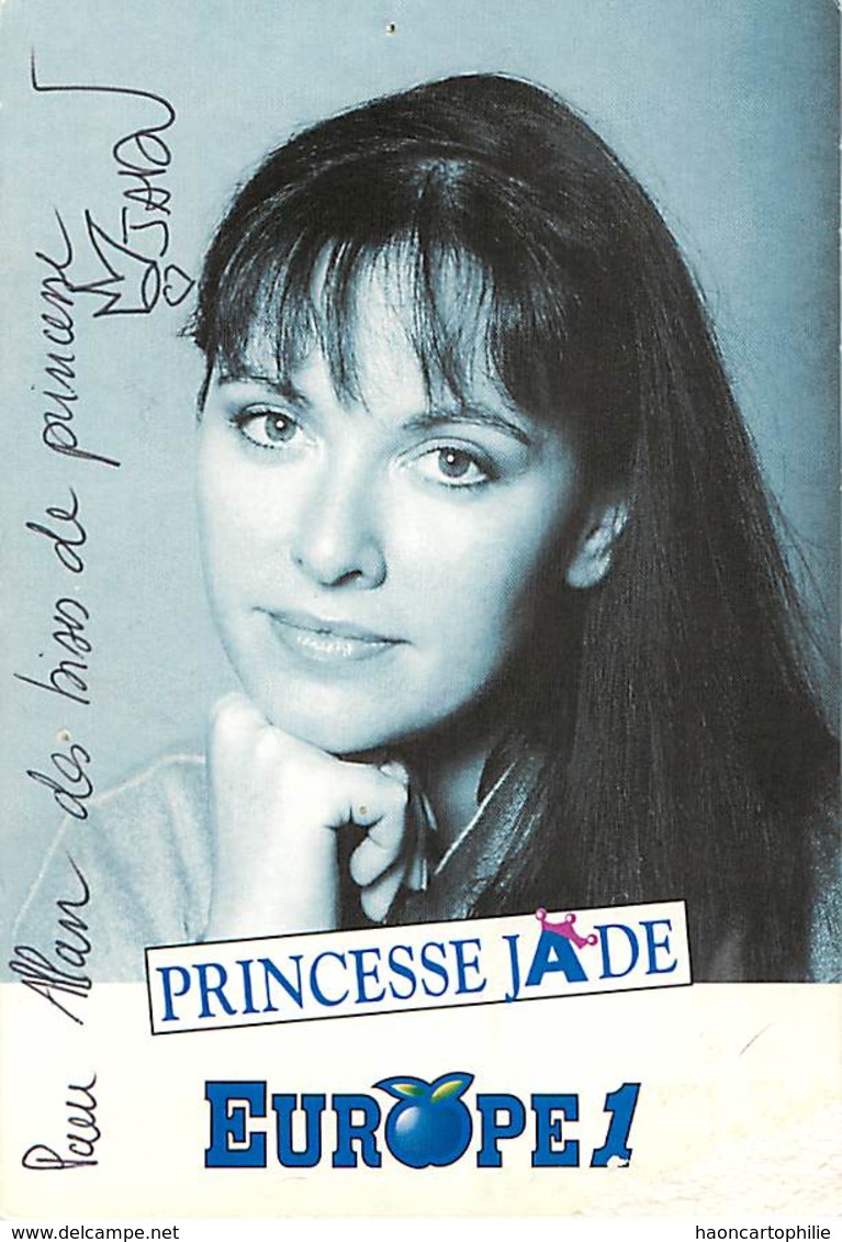 Autographe Princese Jade - Entertainers