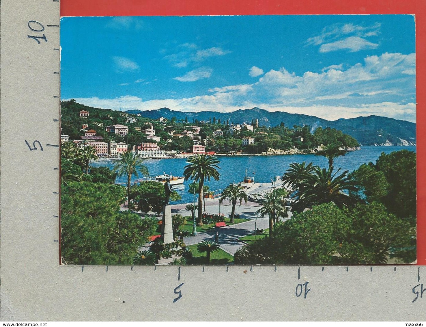 CARTOLINA VG ITALIA - SANTA MARGHERITA LIGURE (GE) - Lungomare - 10 X 15 - 1981 - Genova (Genoa)