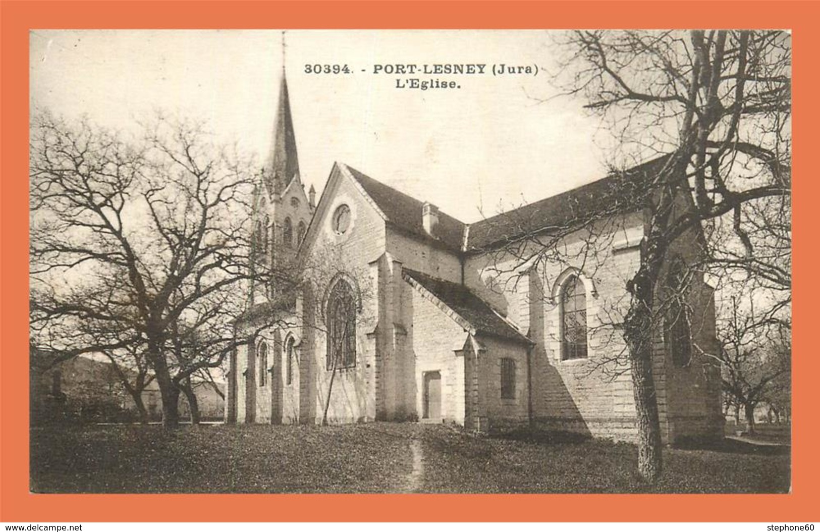 A723 / 235  39 - PORT LESNEY Eglise - Andere & Zonder Classificatie