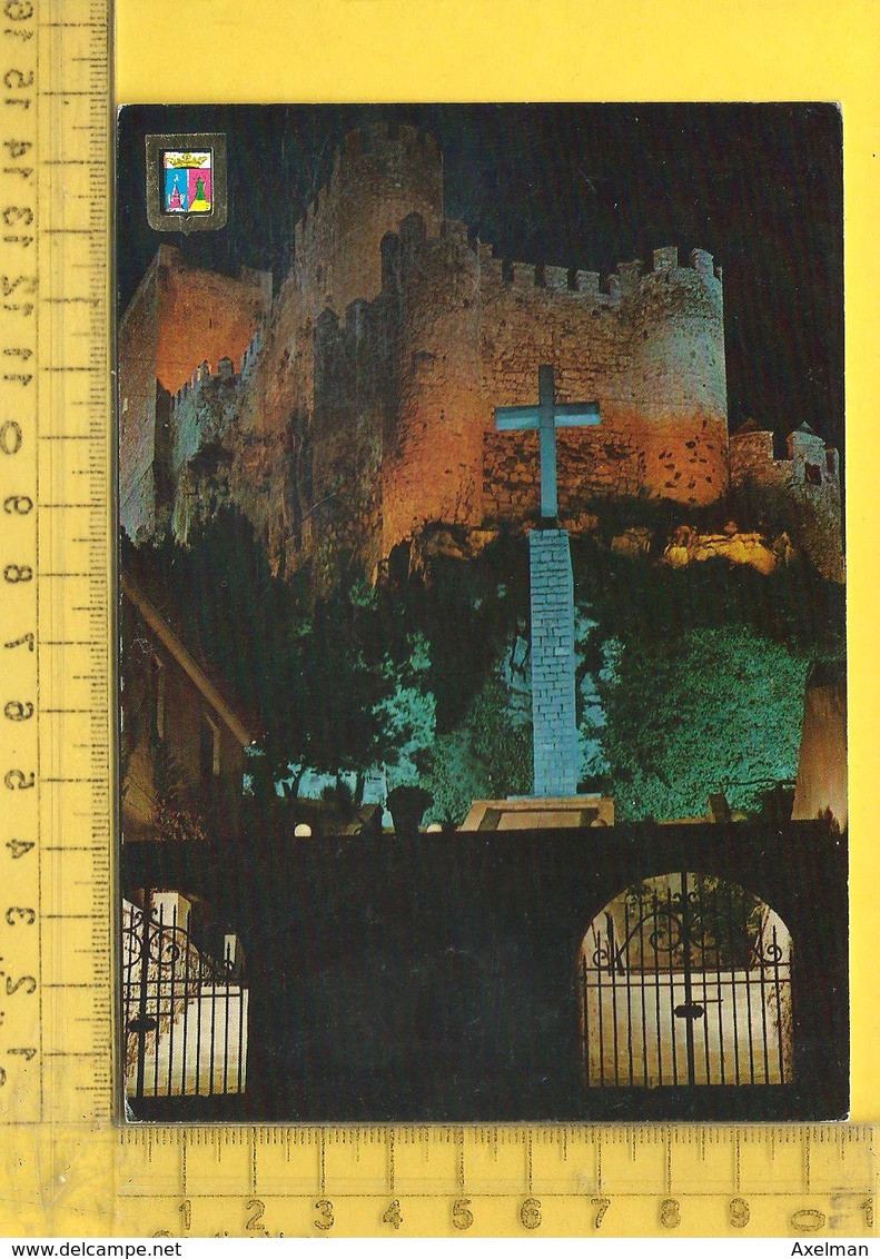 CPM  ESPAGNE ALMANSA : Castillo Nocturna - Albacete