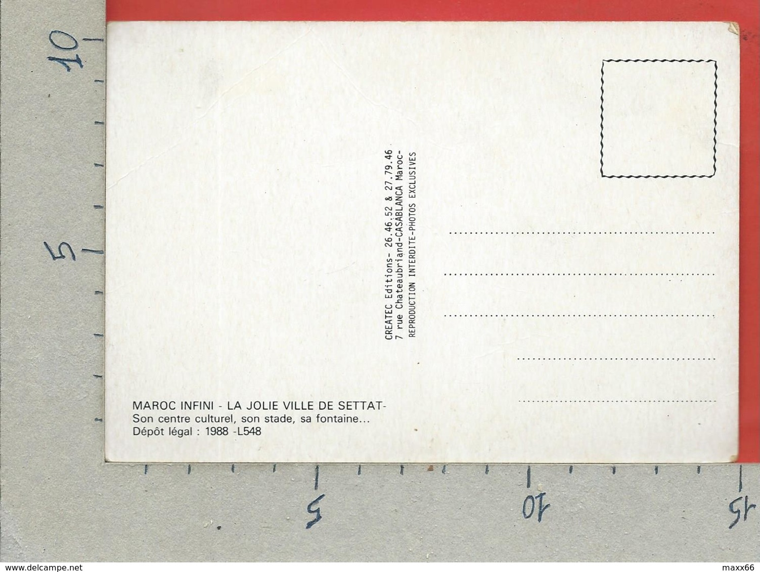 CARTOLINA NV MAROCCO - La Jolie Ville De SETTAT - Vedutine Multivue - 10 X 15 - Casablanca