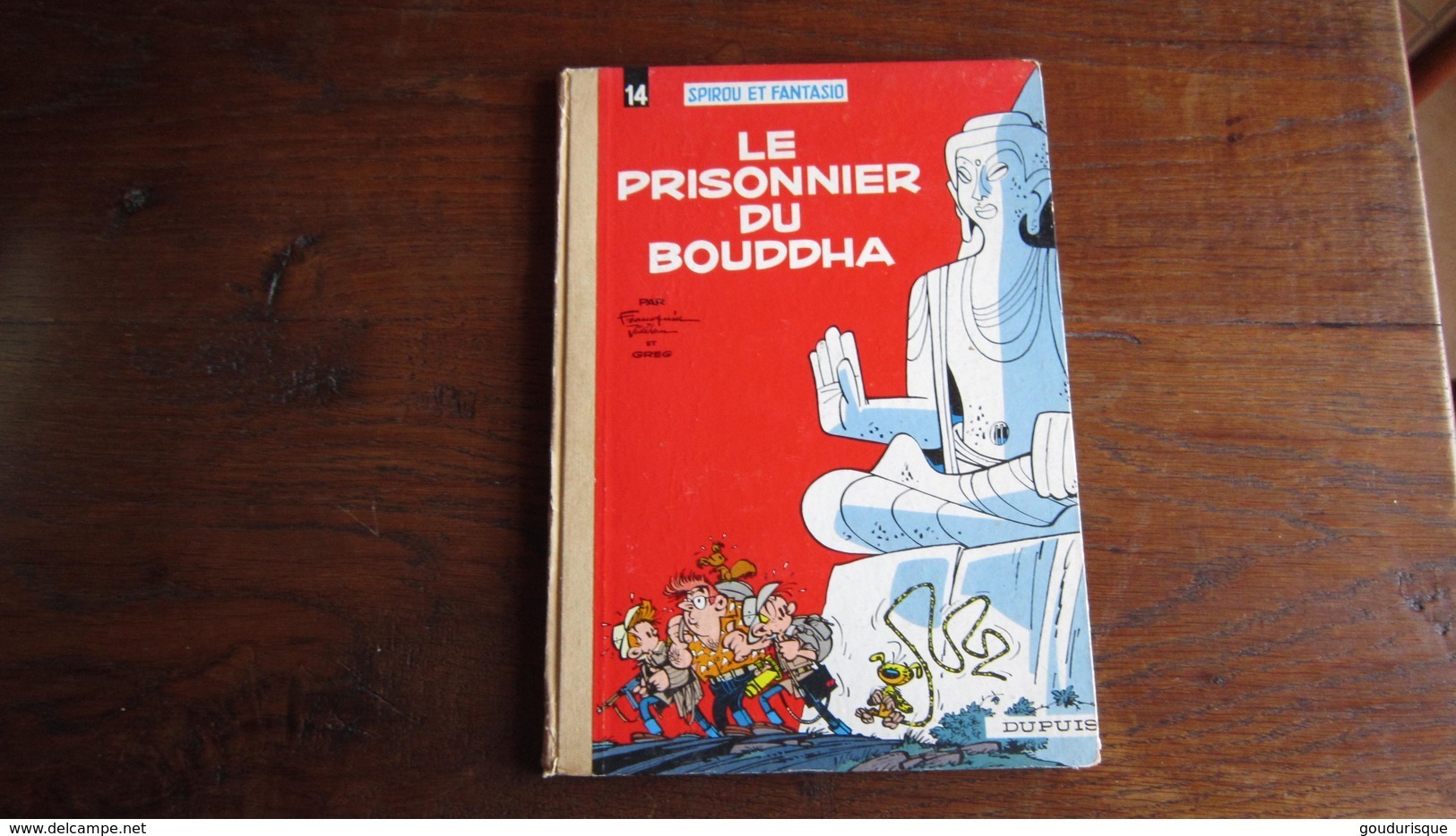 EO SPIROU N°14 LE PRISONNIER DE BOUDDHA - Spirou Et Fantasio