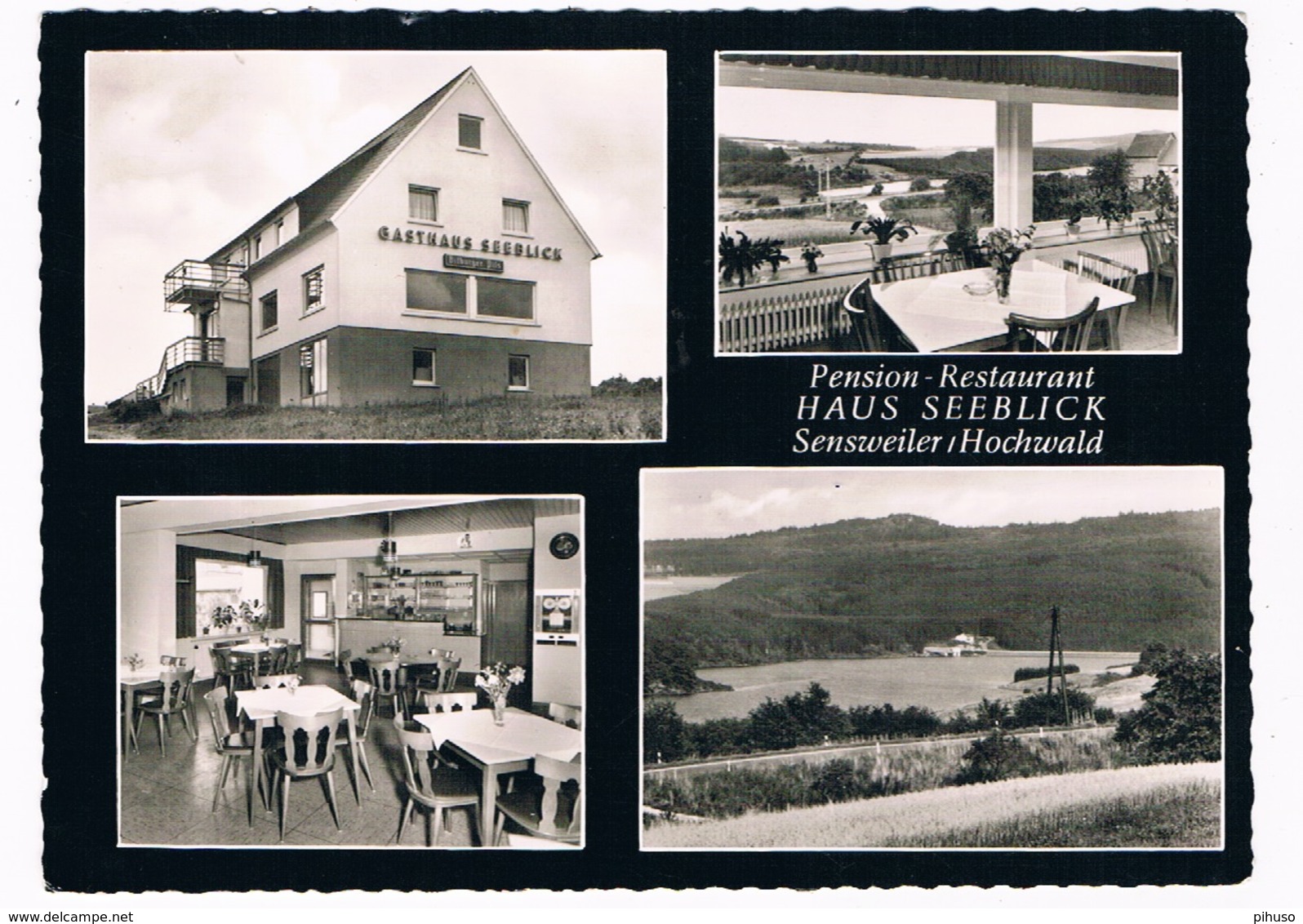 D-10450   SENSWEILER : Pension-Restaurant Haus Seeblick - Birkenfeld (Nahe)