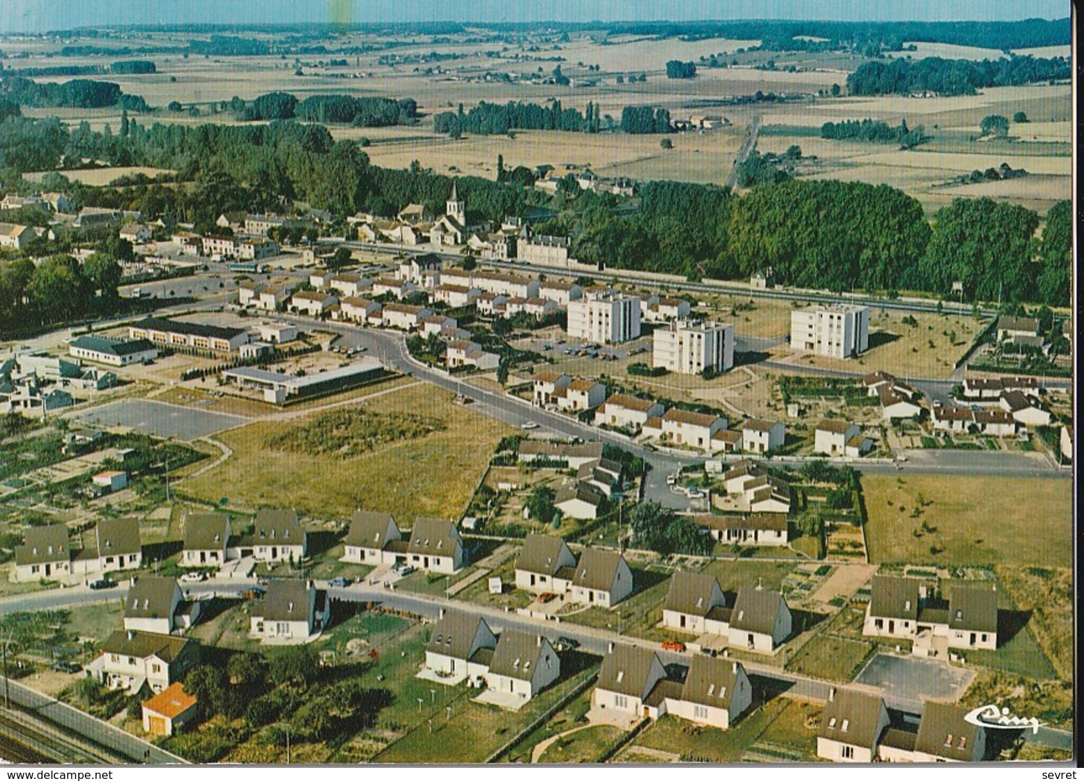 INGRANDES-sur-VIENNE. - Vue Aérienne. CPM - Ingrandes