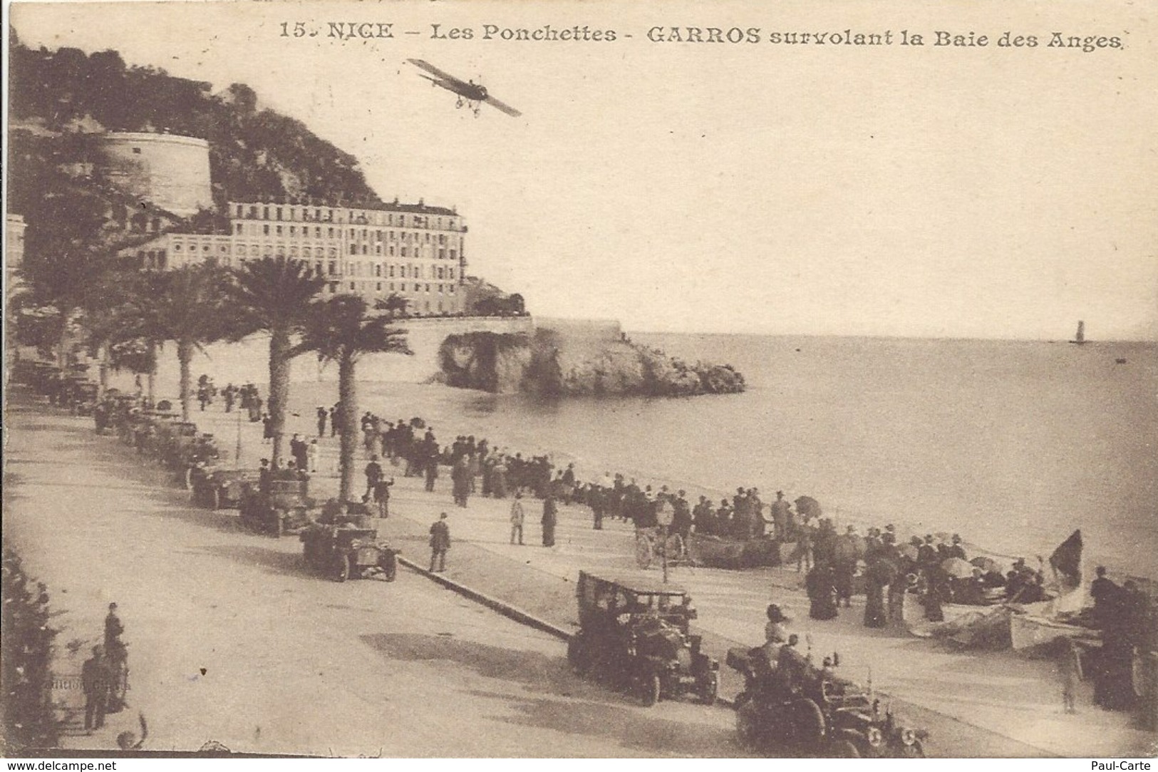 Nice, Les Ponchettes, Garros Survolant La Baie Des Anges - Other & Unclassified