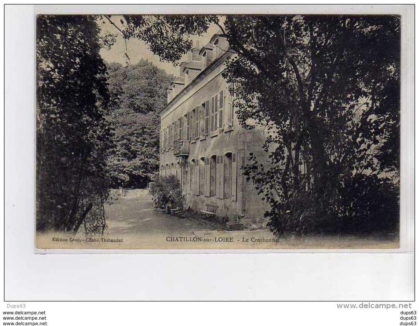 CHATILLON SUR LOIRE - Le Crotbonnet - Château - Très Bon état - Chatillon Sur Loire