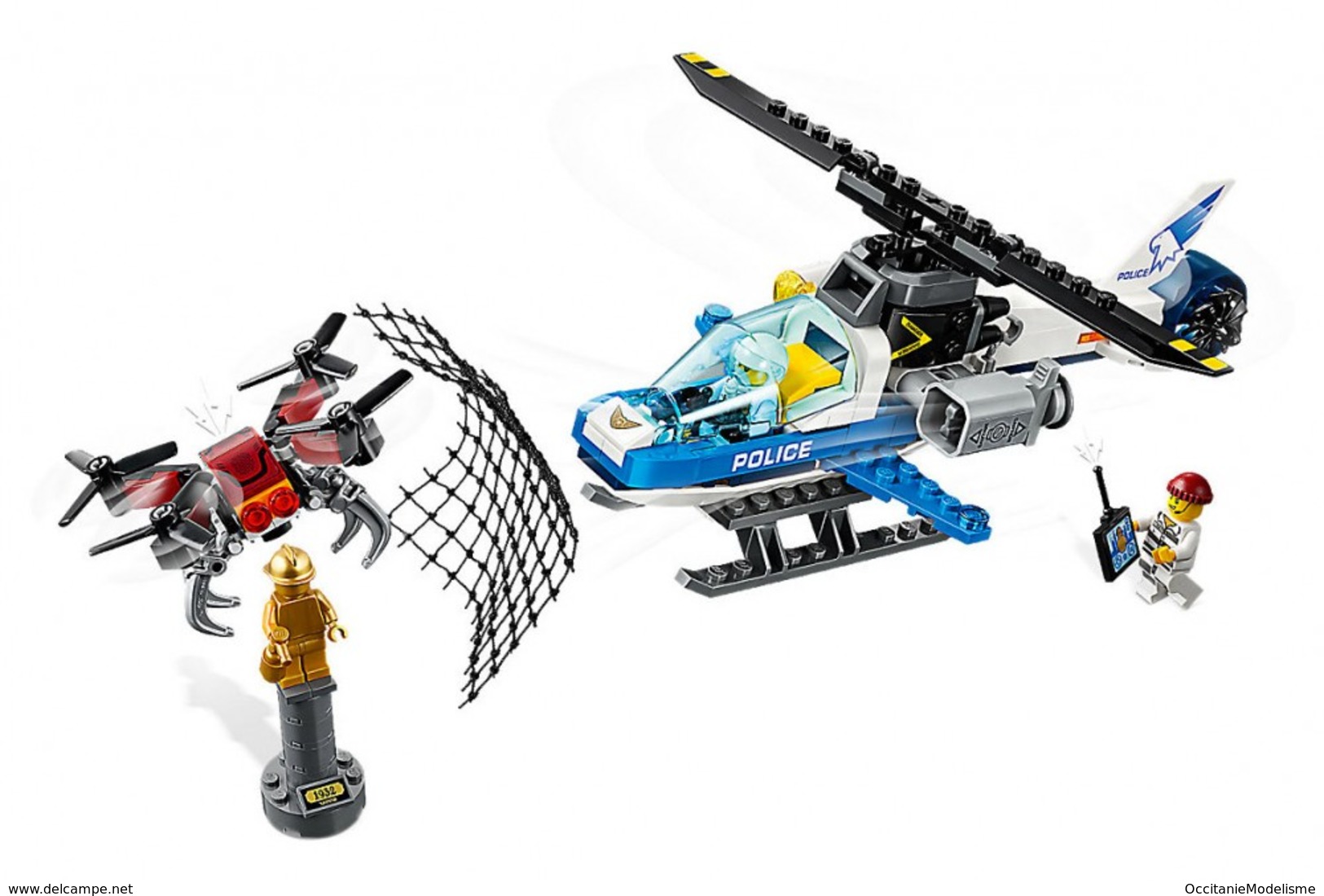 Lego City - LE DRONE ET LA POLICE Réf. 60207 Neuf - Sin Clasificación