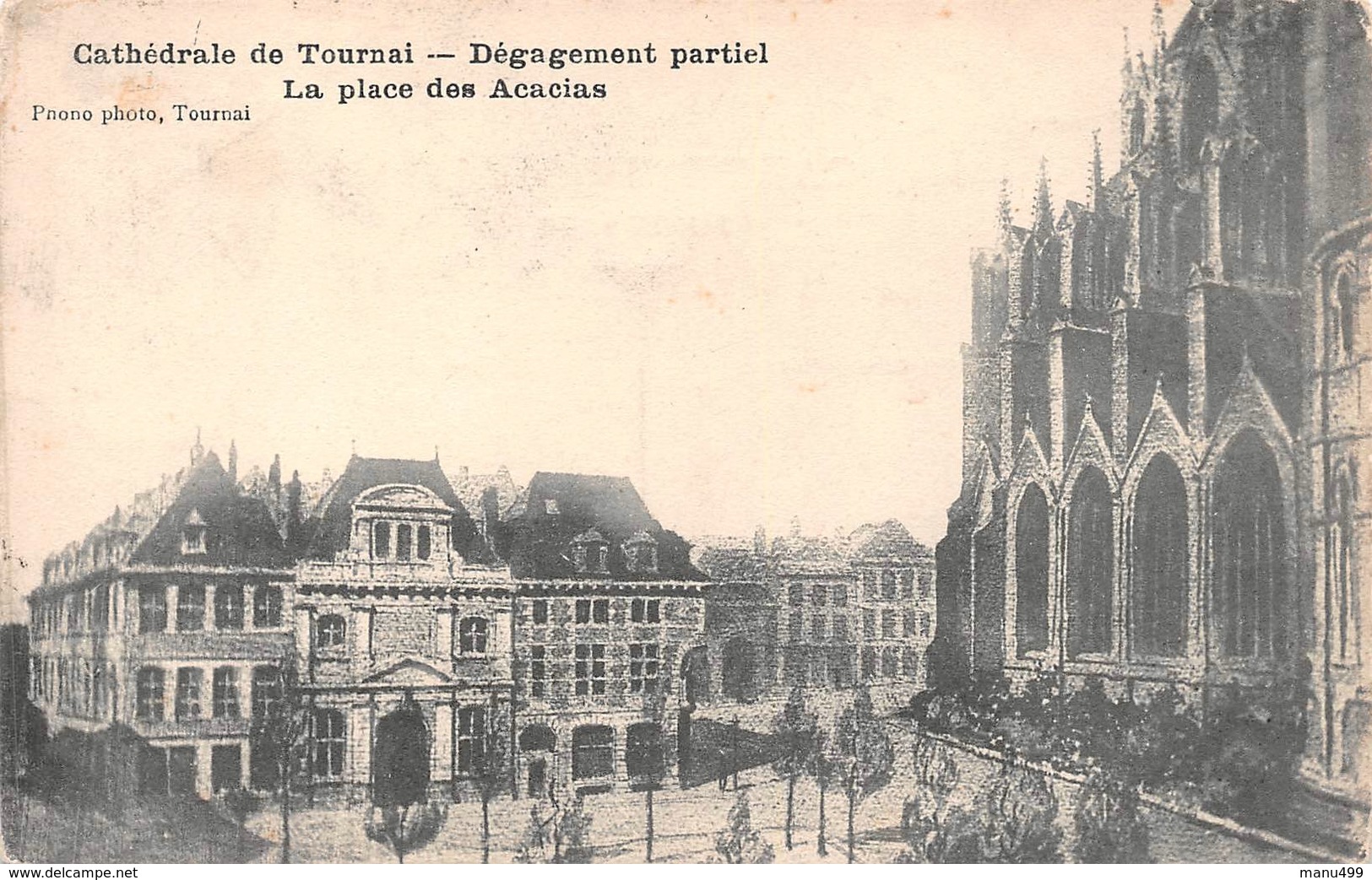 Tournai - Cathédrale De Tournai - Dégagement Partiel - Tournai