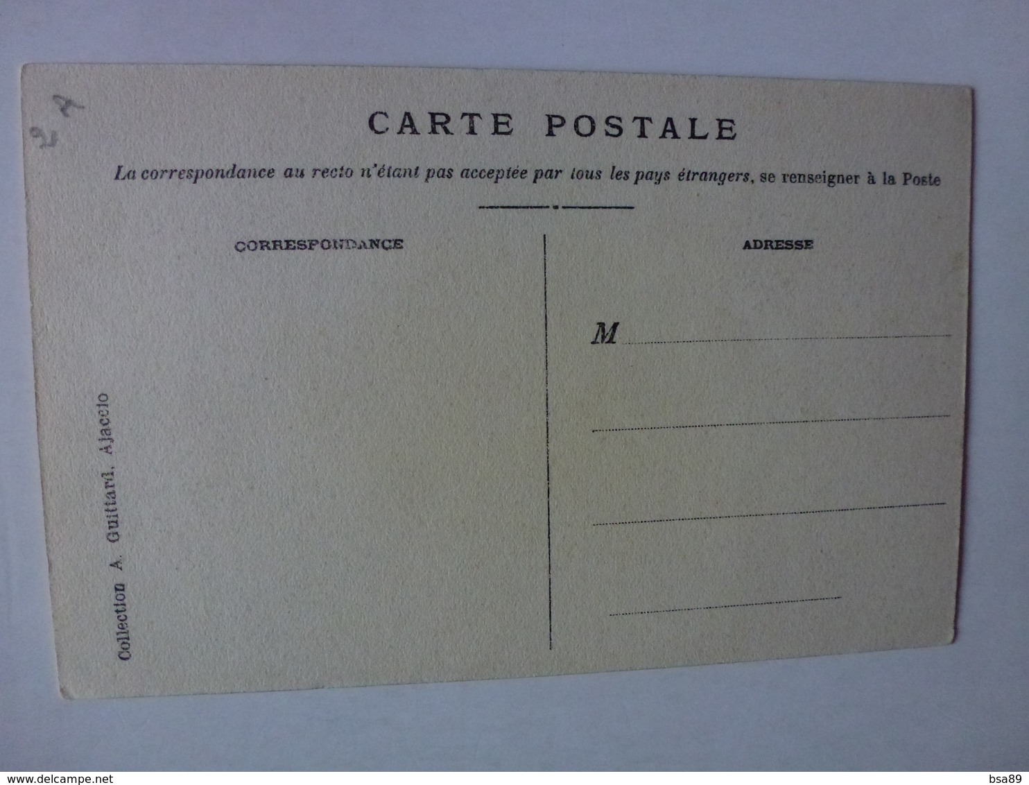 CPA, CARGESE, BOUCHER AMBULANT, COLLECTION A. GUITTARD, AJACCIO, VOIR SCAN - Other & Unclassified