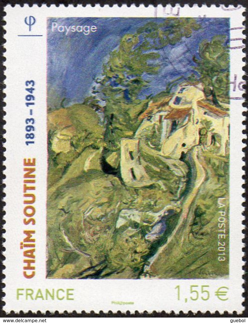 Oblitération Cachet à Date Sur Timbre De France N° 4716 - Tableau, Peinture De Chaïm Soutine - Paysage - Gebraucht