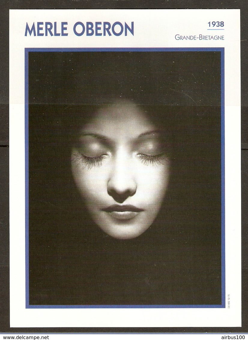 PORTRAIT DE STAR 1938 GRANDE BRETAGNE - ACTRICE MERLE OBERON - ENGLAND ACTRESS CINEMA FILM PHOTO - Fotos