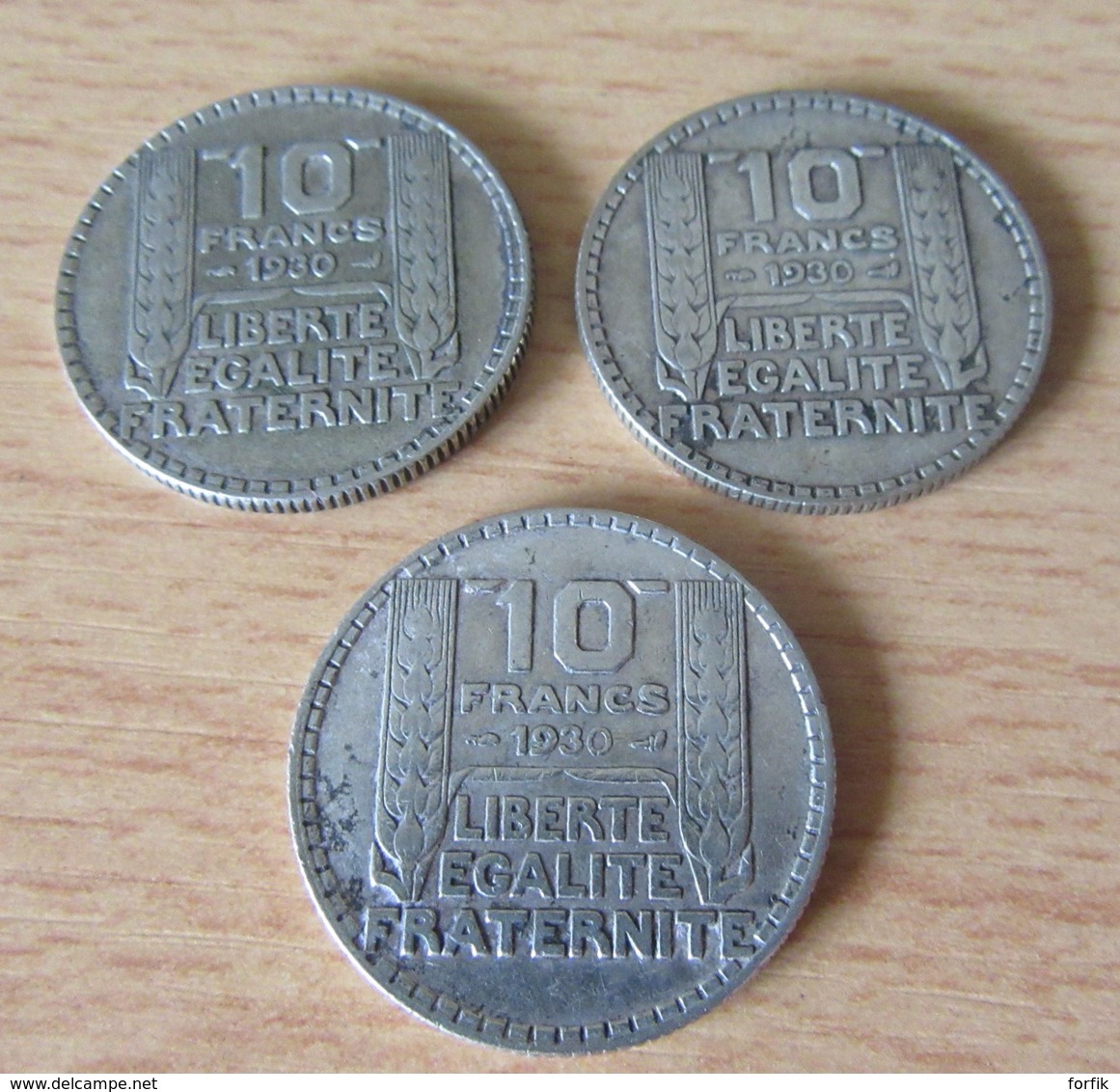 Achat Immédiat - France - Lot De 14 Monnaies 10 Francs Turin En Argent - 1929 à 1934 - Autres & Non Classés