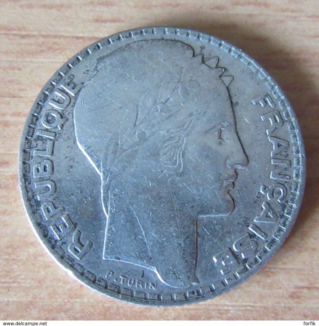 Achat immédiat - France - Lot de 14 Monnaies 10 Francs Turin en Argent - 1929 à 1934