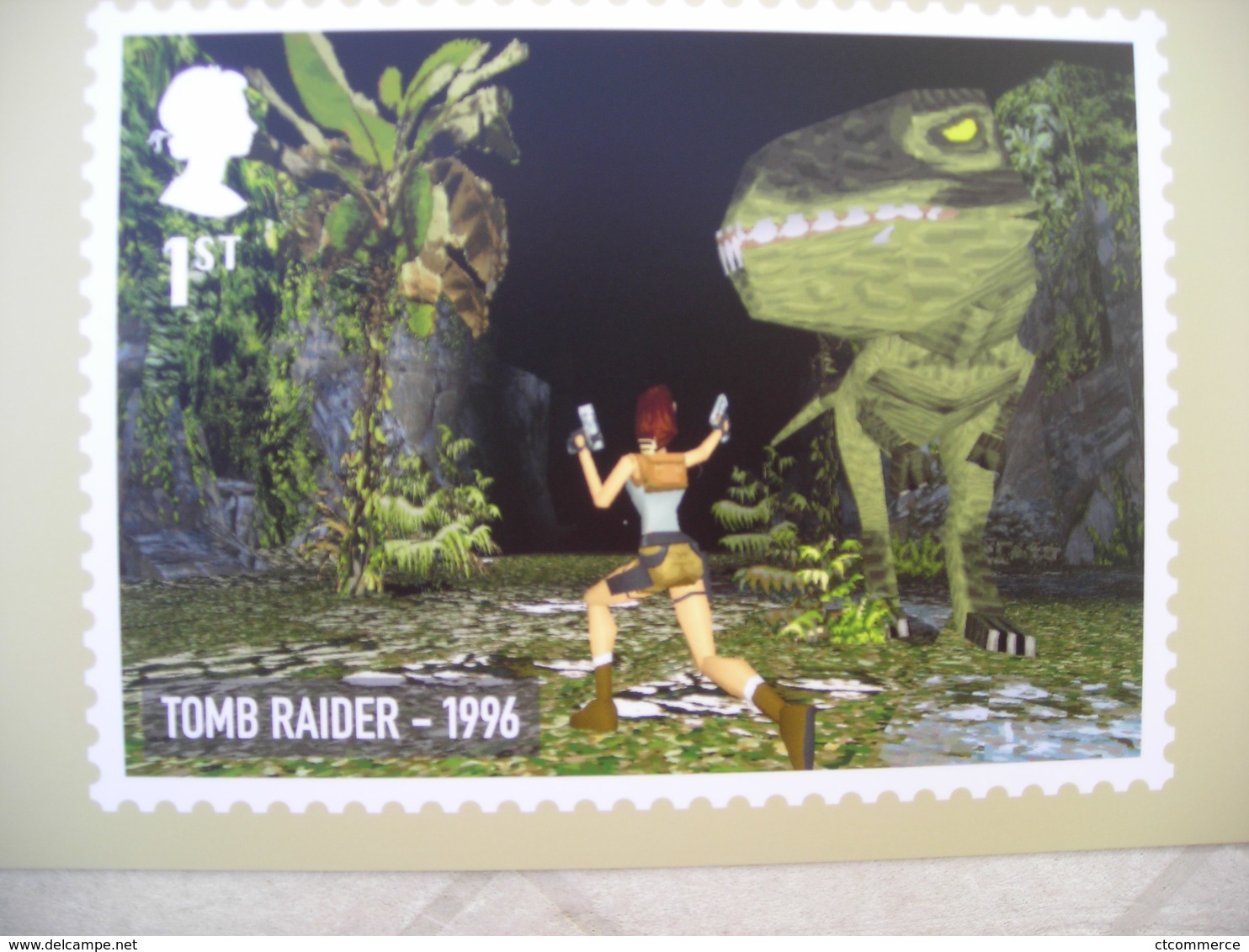 PHQ Vidéo Games, Tomb Raider 1996 Pilleur De Tombe - Zeitgenössisch (ab 1950)