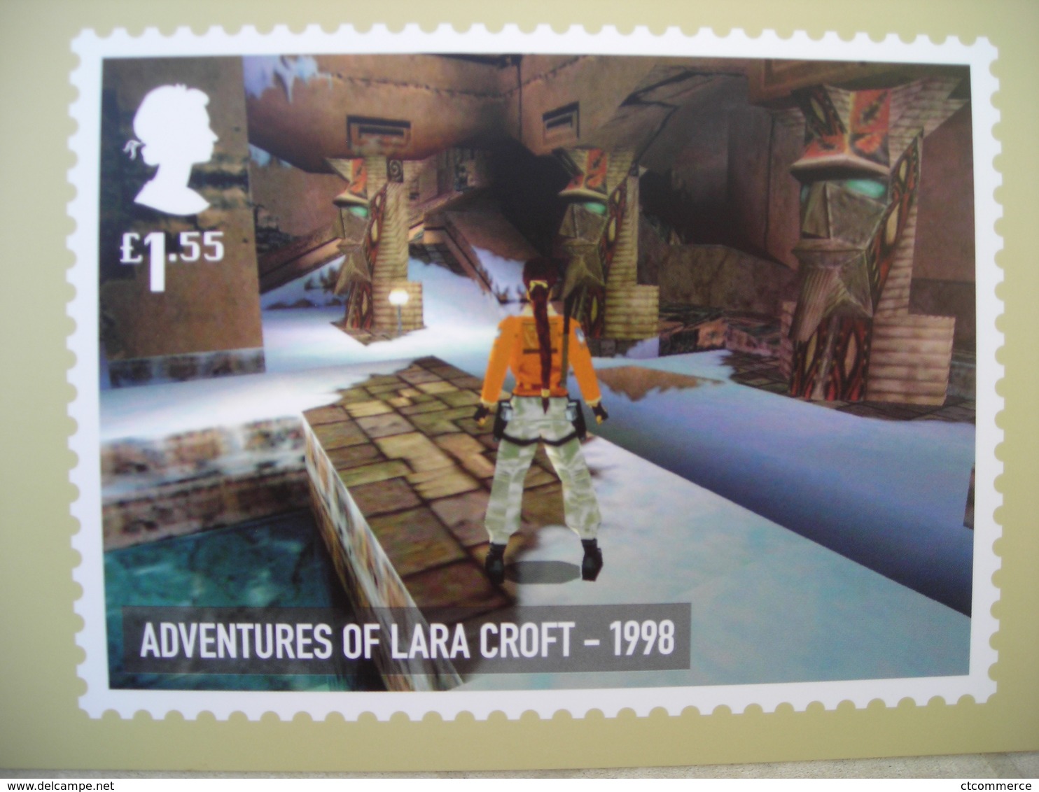 PHQ Vidéo Games, Adventures Of Lara Croft 1998 Aventures De Lara Croft - Contemporain (à Partir De 1950)