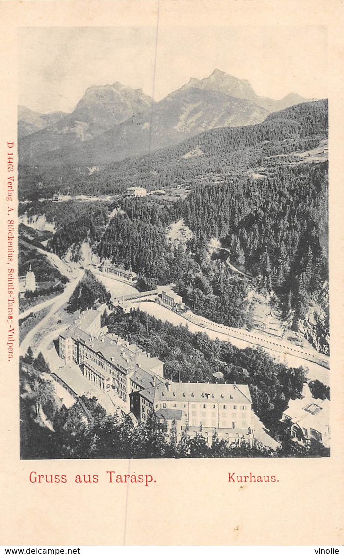 20-1322 : GRUSS AUS TARASP. KURHAUS. - Tarasp