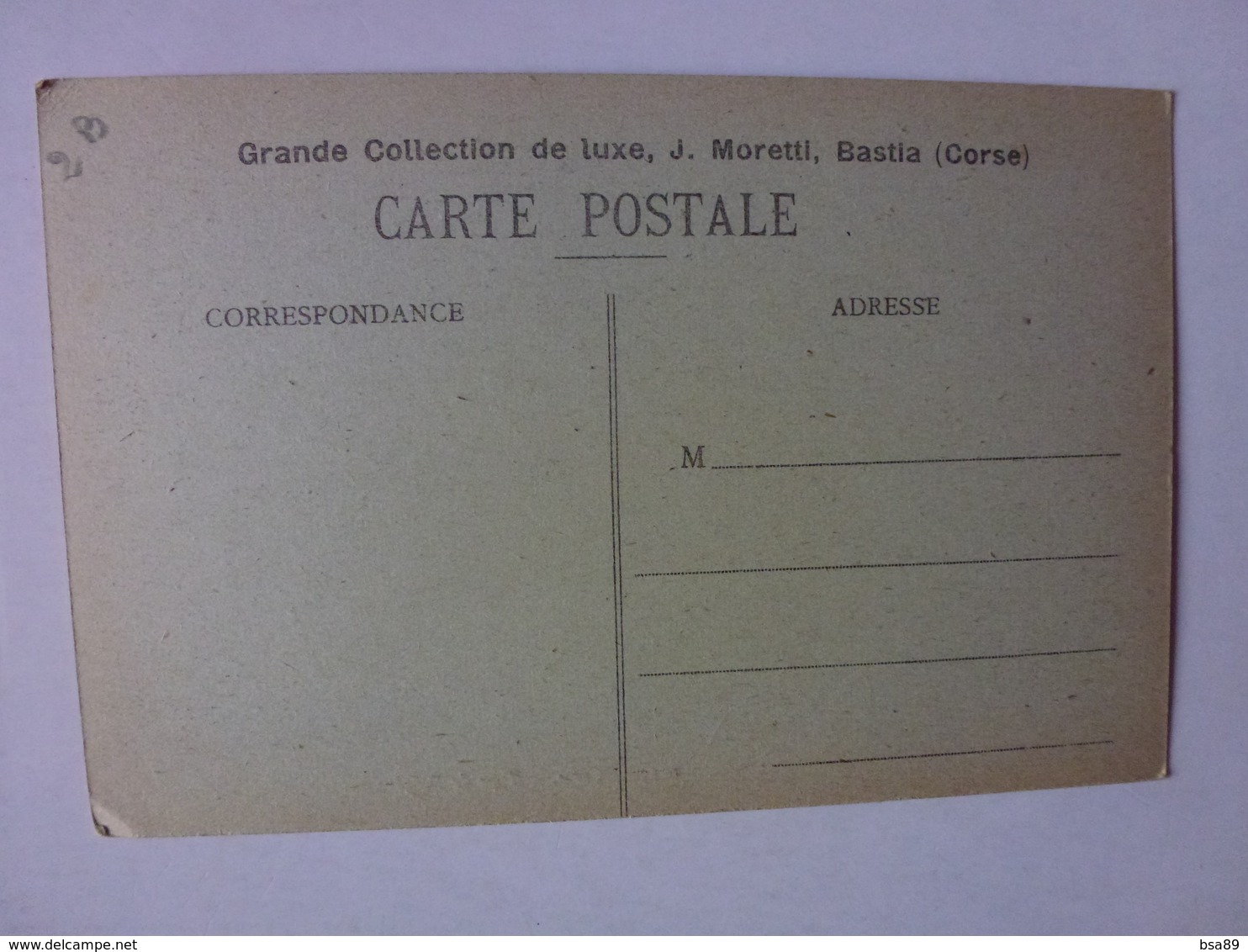 CPA, TYPE DE BERGERE, COLLECTION J. MORETTI, BASTIA, VOIR SCAN - Bastia