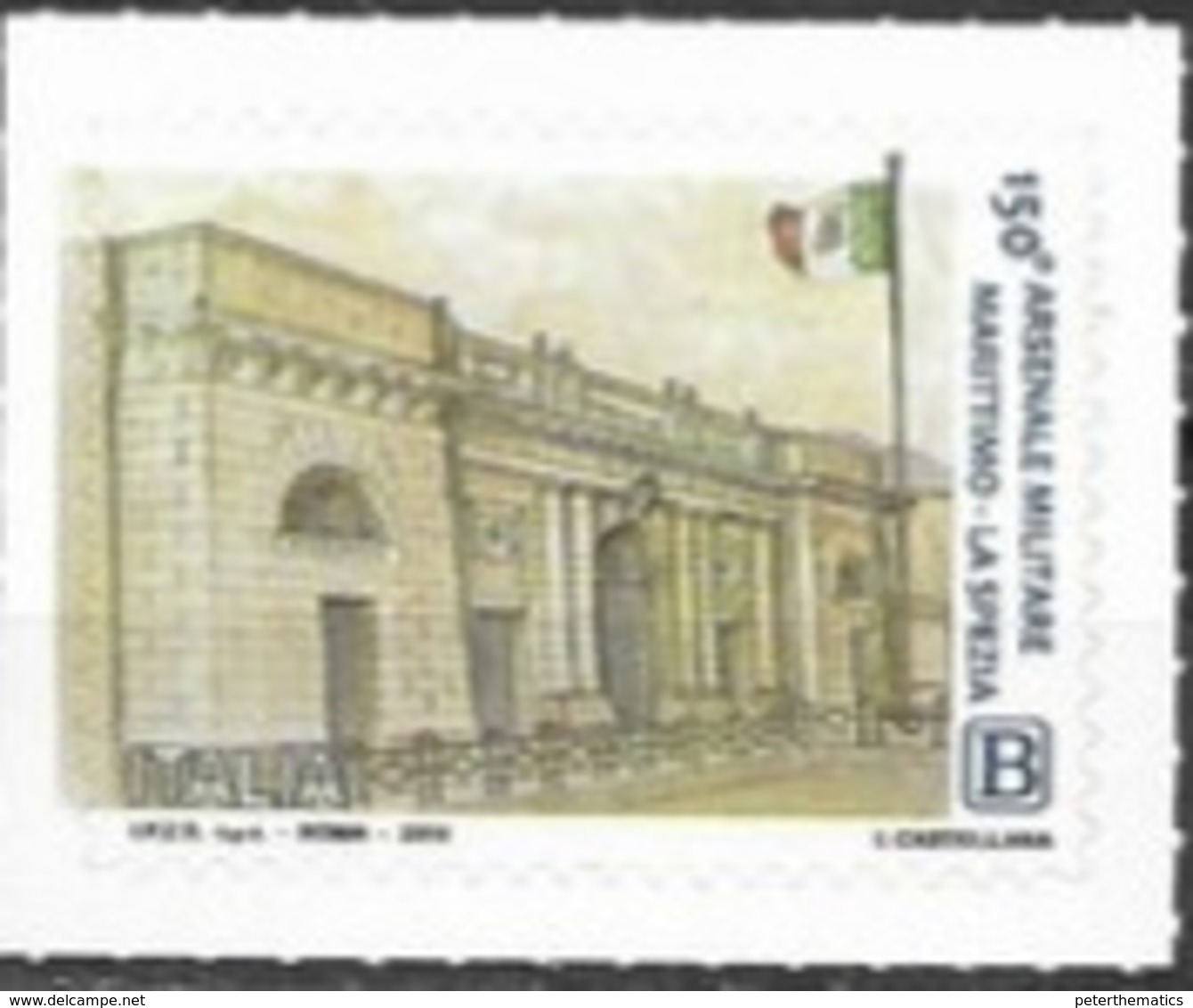 ITALY, 2019, MNH, SPEZIA NAVAL BASE, MILITARY, FLAGS,1v - Militaria