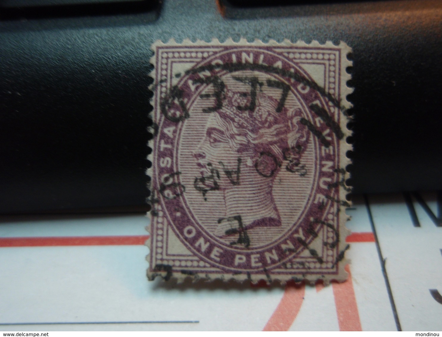 Timbre  Queen Victoria Postage And Inland Revenue One - Unclassified